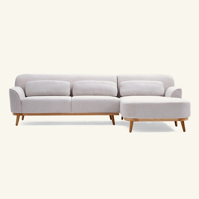 Solid Wood Sectional