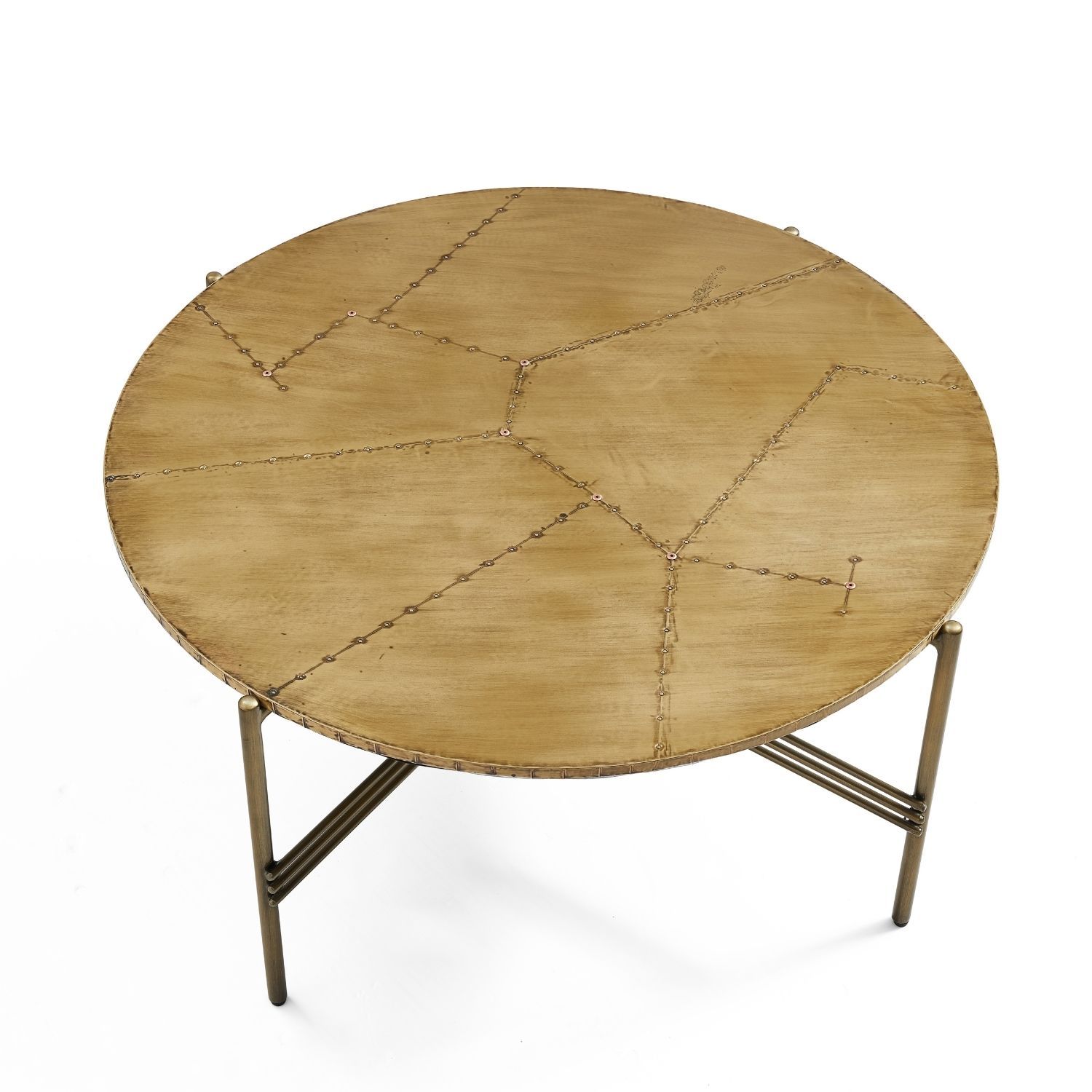 Crosshatch Table Coffee Table Foundry