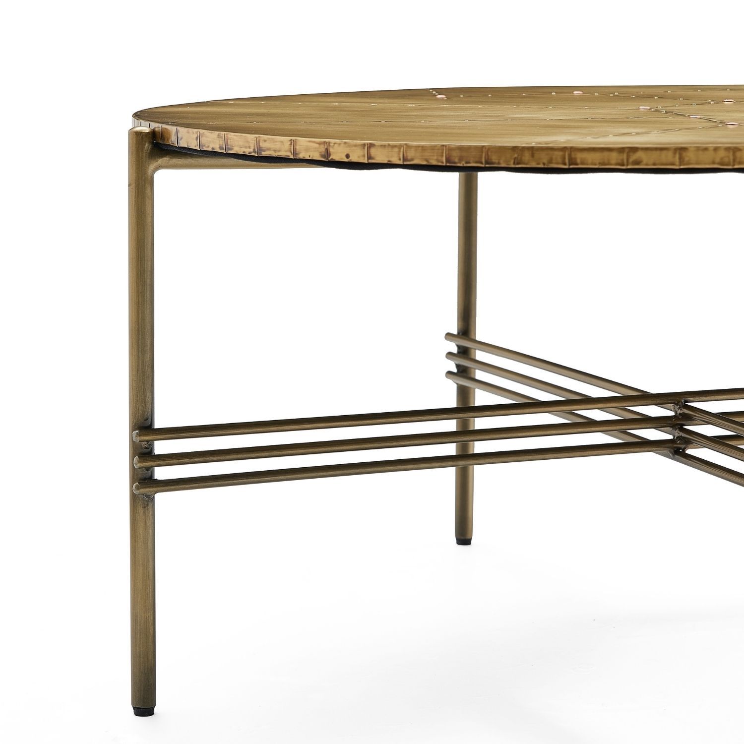 Crosshatch Table Coffee Table Foundry