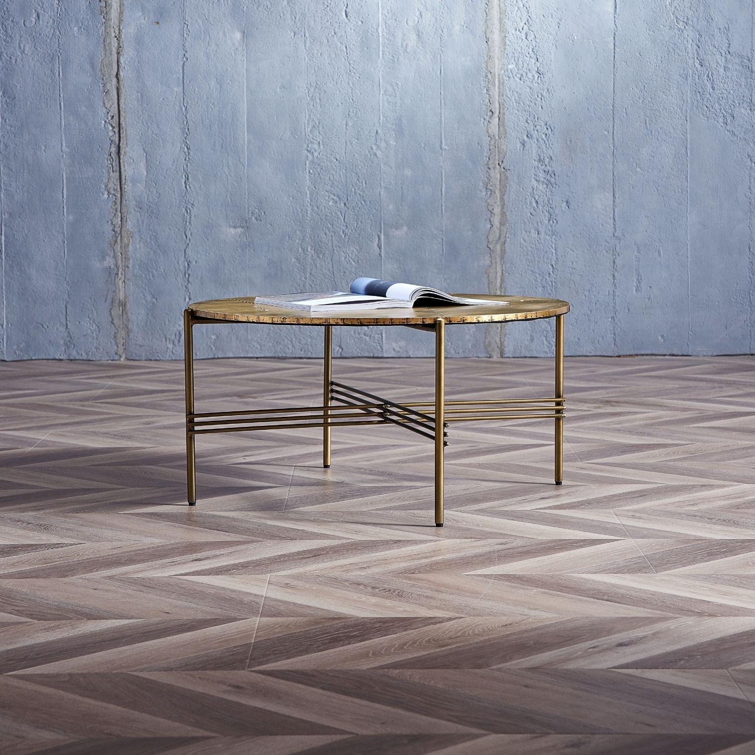 Crosshatch Table Coffee Table Foundry Large Table