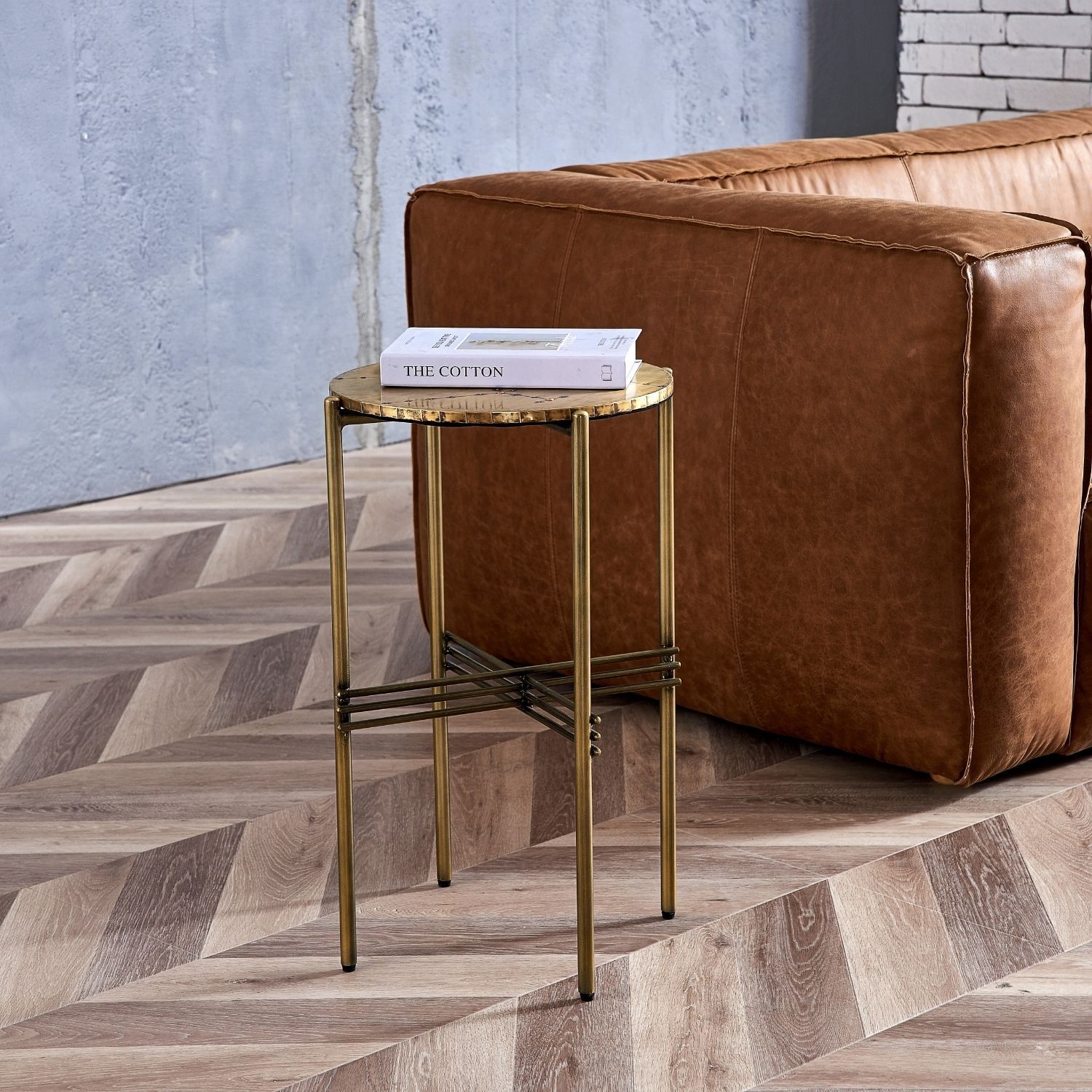 Crosshatch Table Coffee Table Foundry