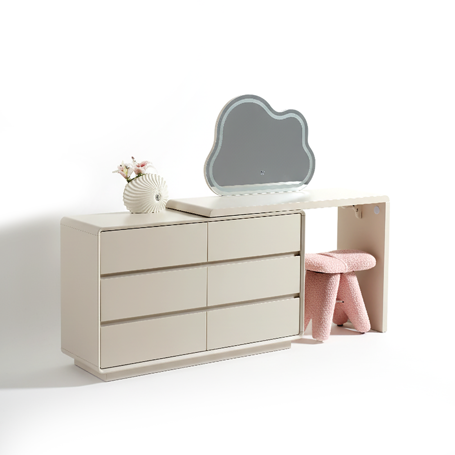 Dream Extendable Vanity Set with Storage