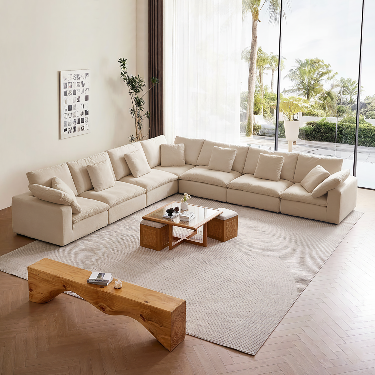 Malibu Cloud L Sectional