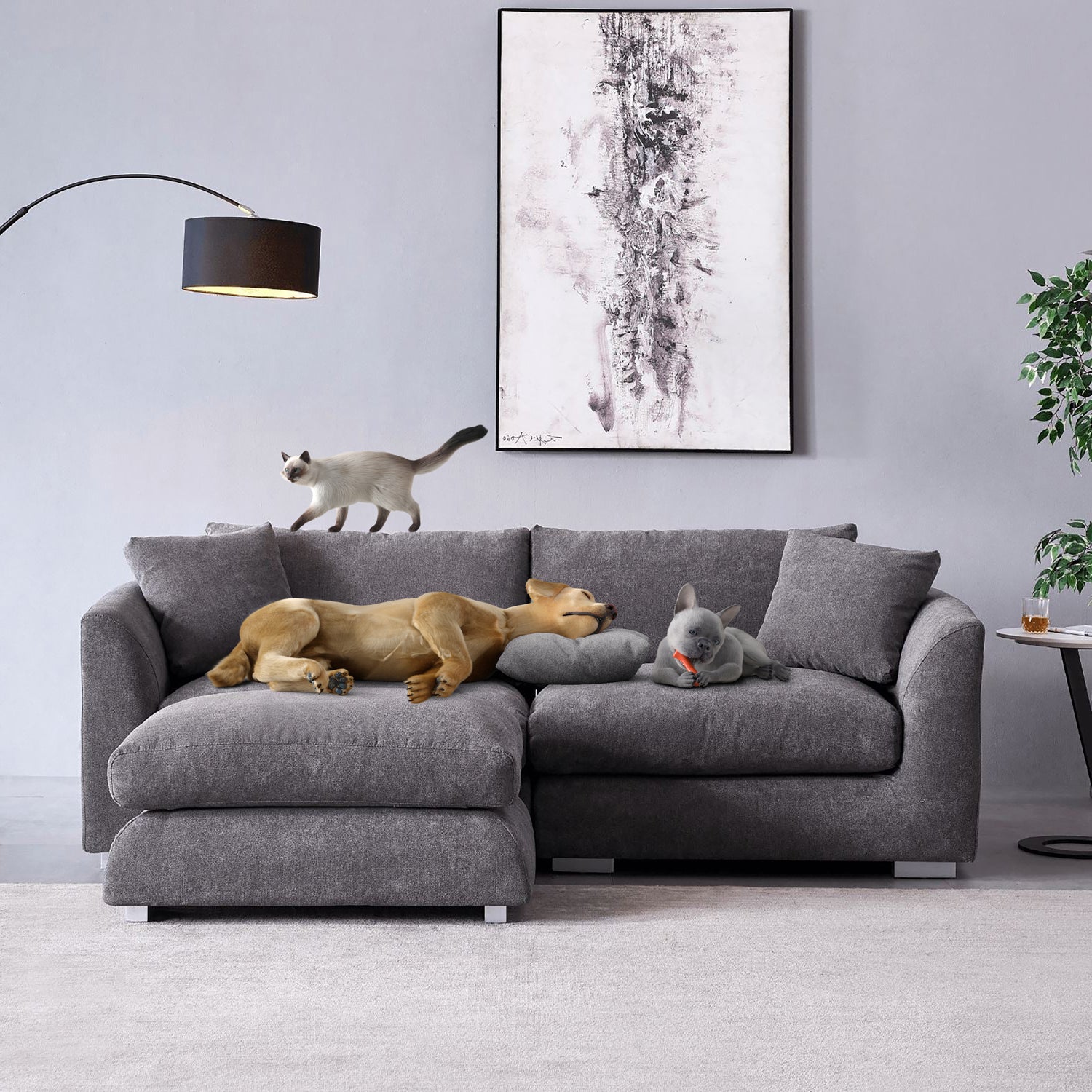 Feathers Sectional