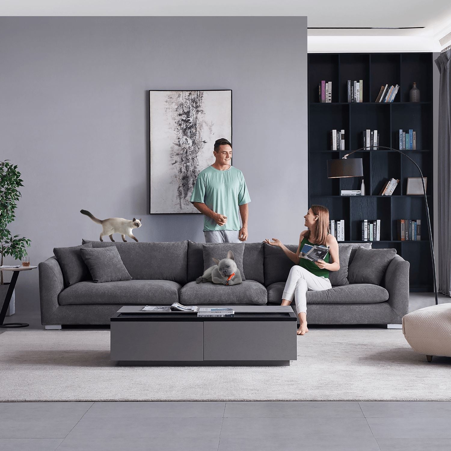 Feathers Sofa - Valyou