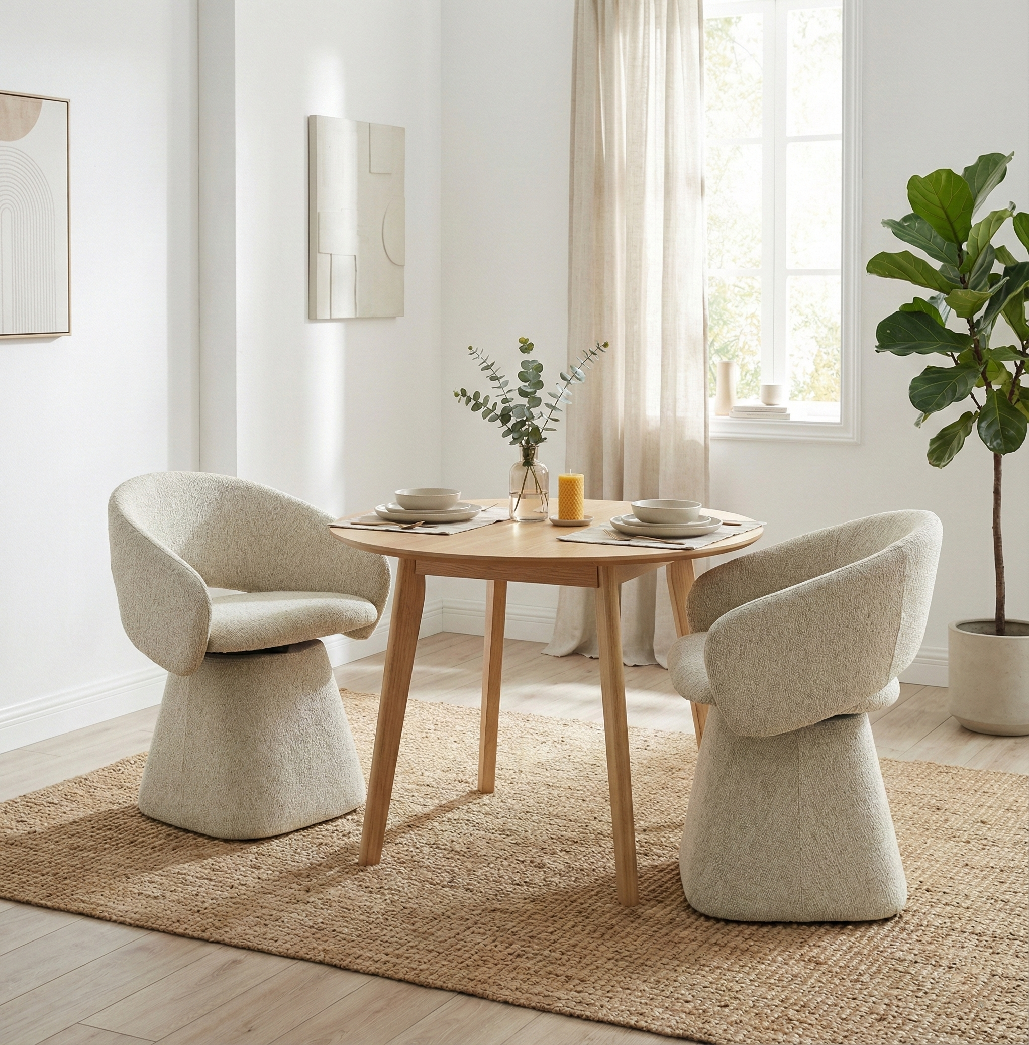 Hoku Swivel Dining Chair