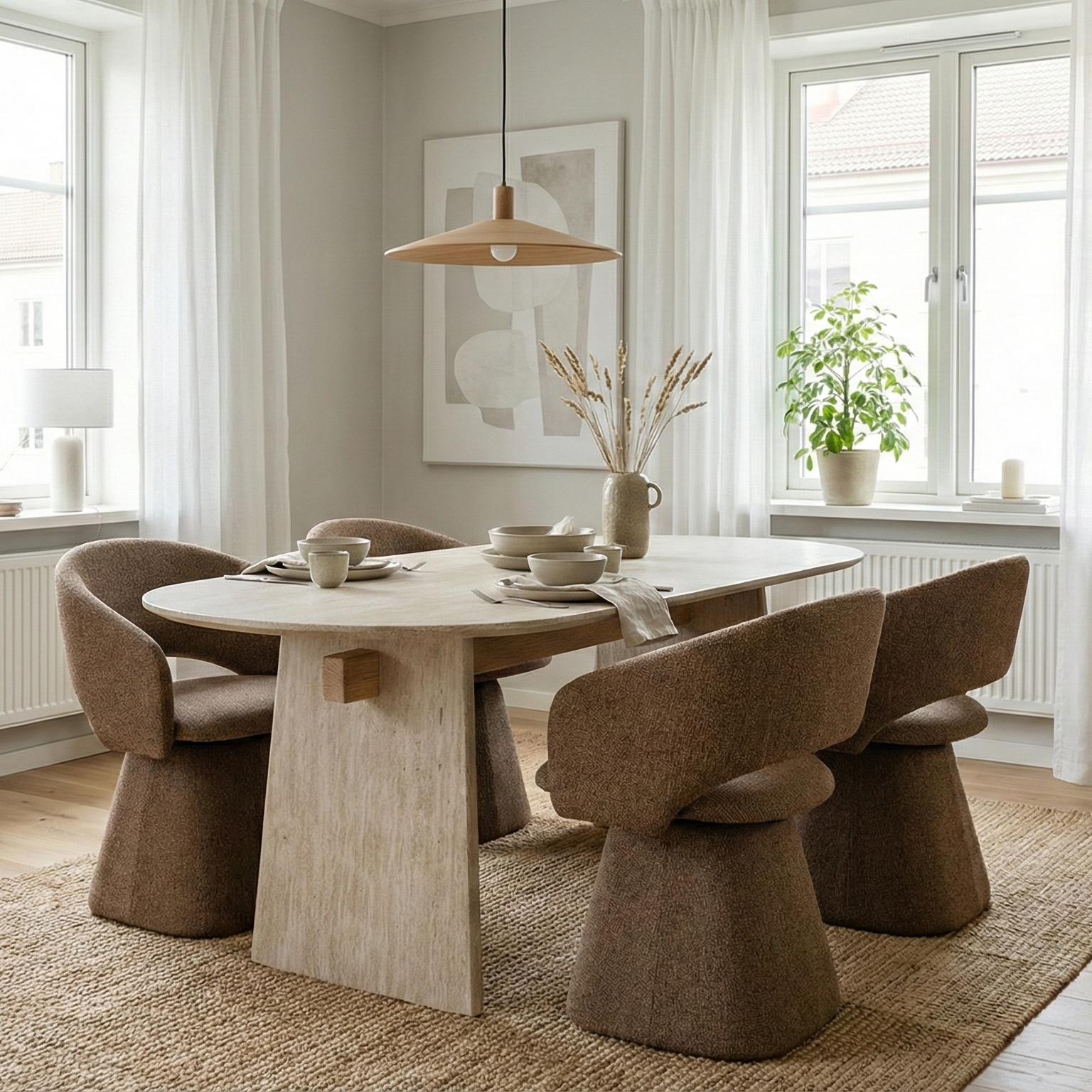 Hoku Swivel Dining Chair