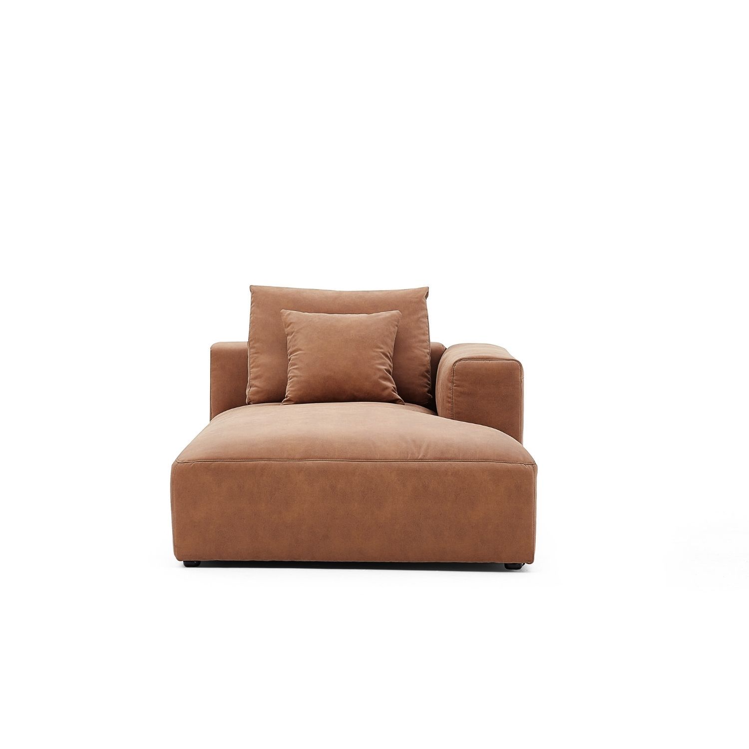 The 5th Chase Sofa Foundry Camel Facing Right