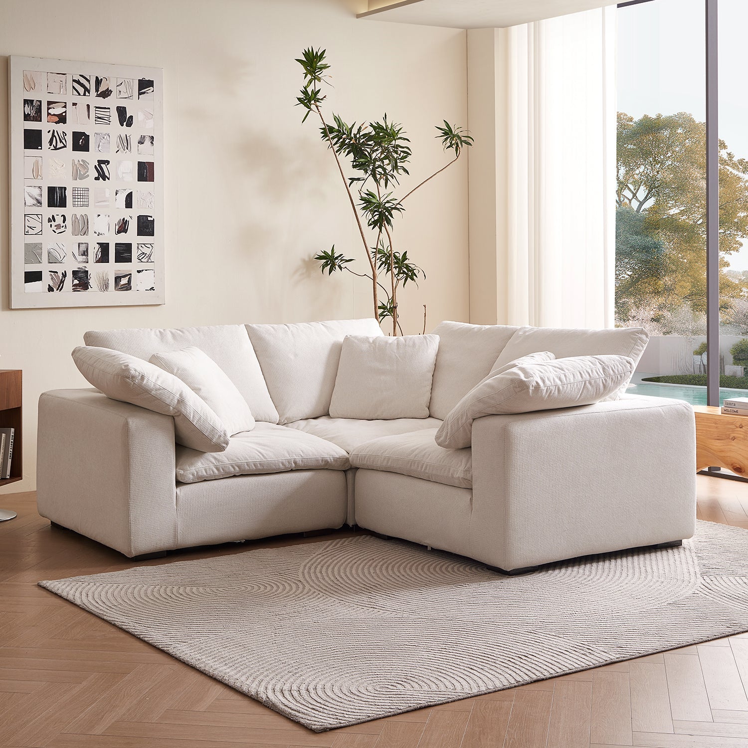 Malibu Cloud L Sectional