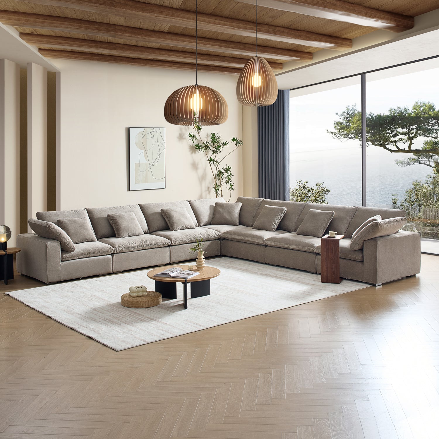 Malibu Cloud L Sectional