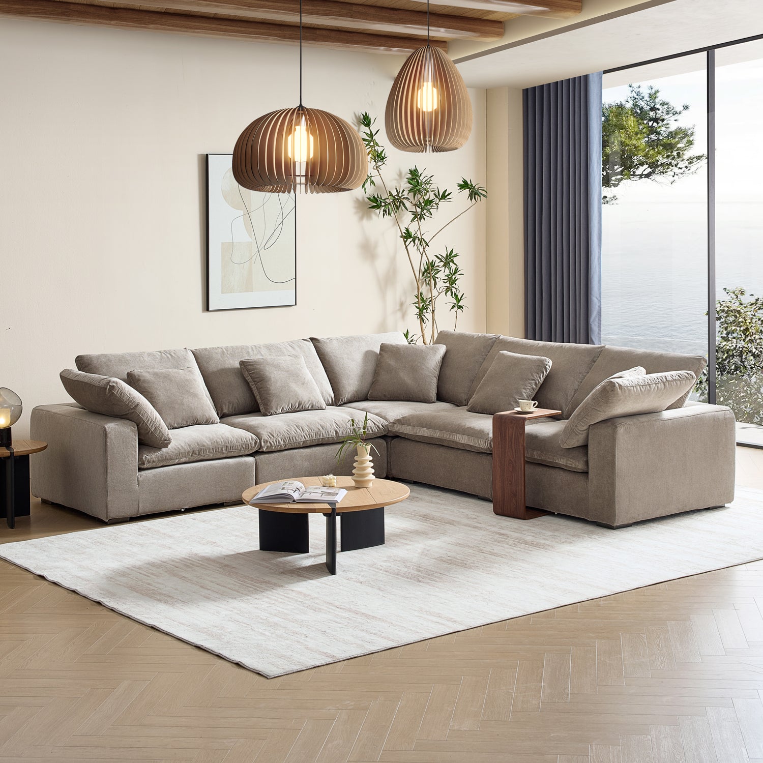Malibu Cloud L Sectional