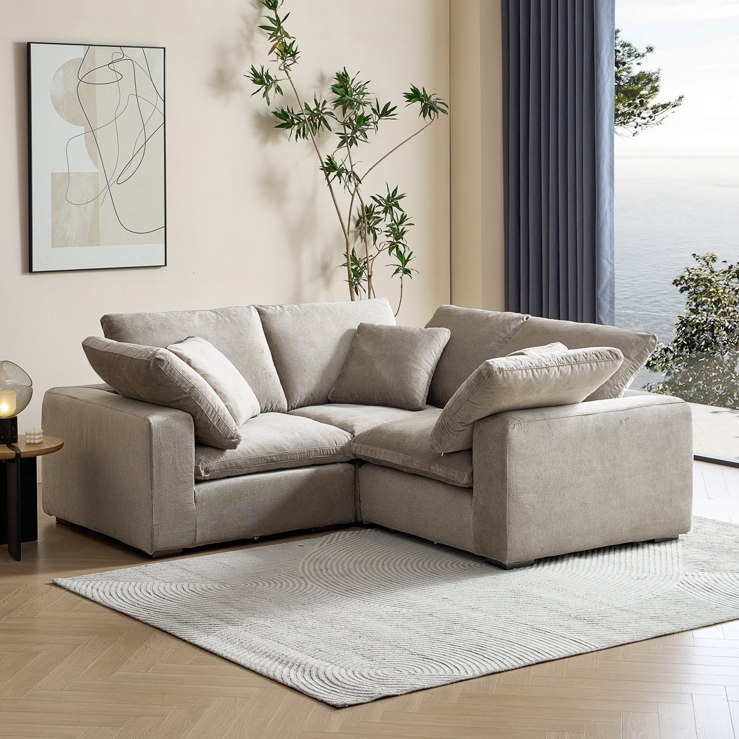 Malibu Cloud L Sectional
