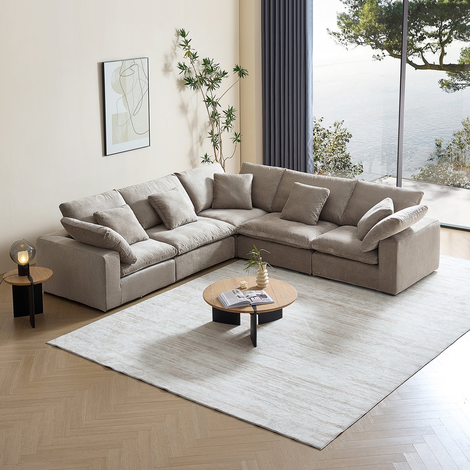 Malibu Cloud L Sectional
