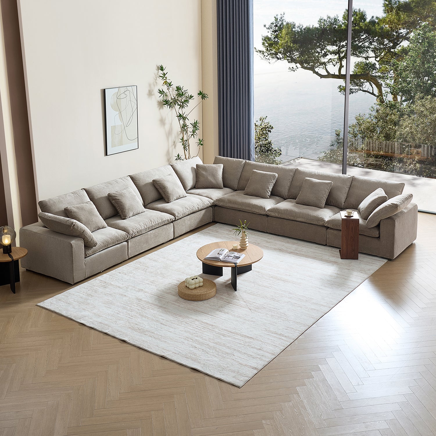 Malibu Cloud L Sectional