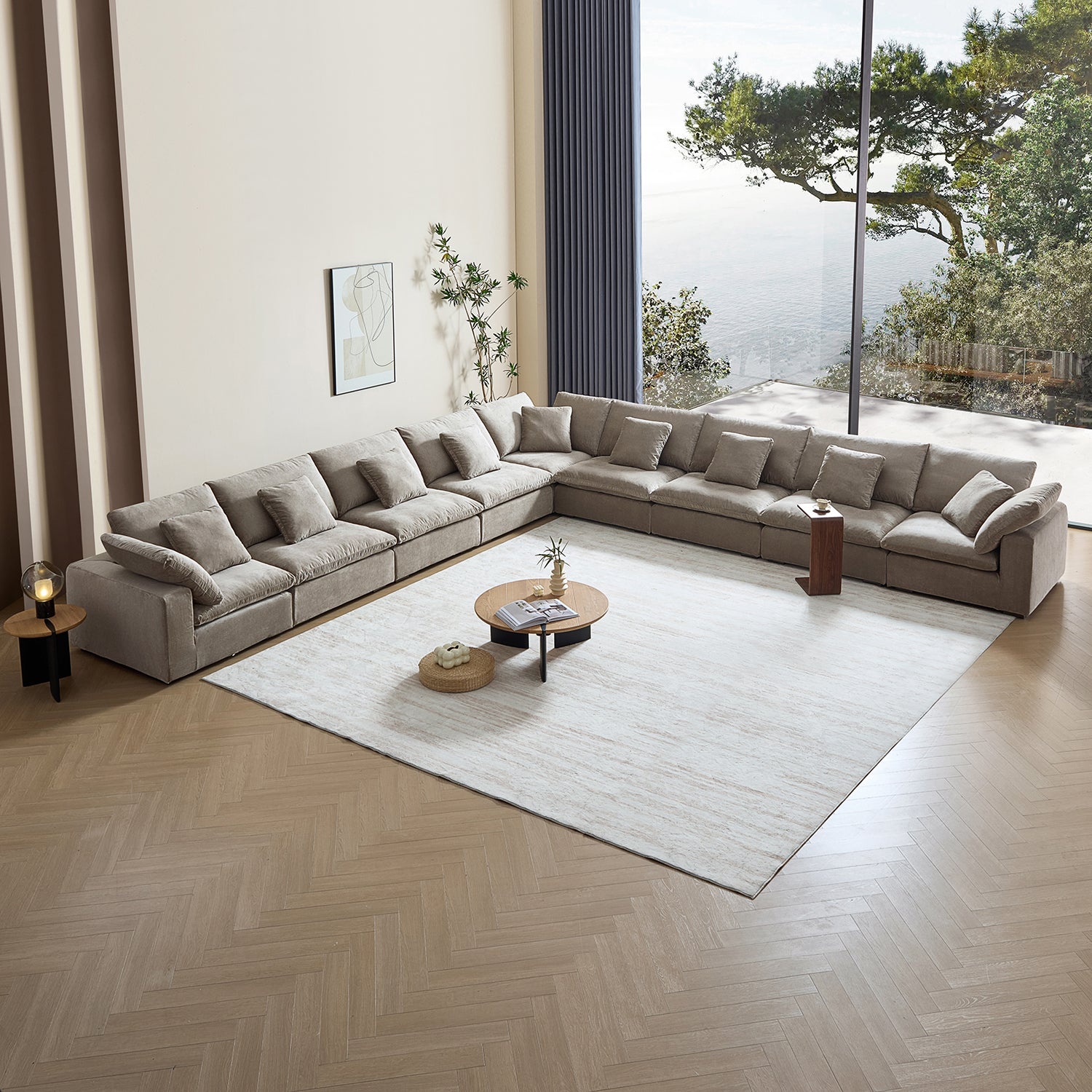 Malibu Cloud L Sectional