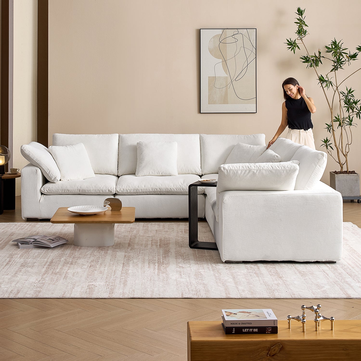 Malibu Cloud L Sectional