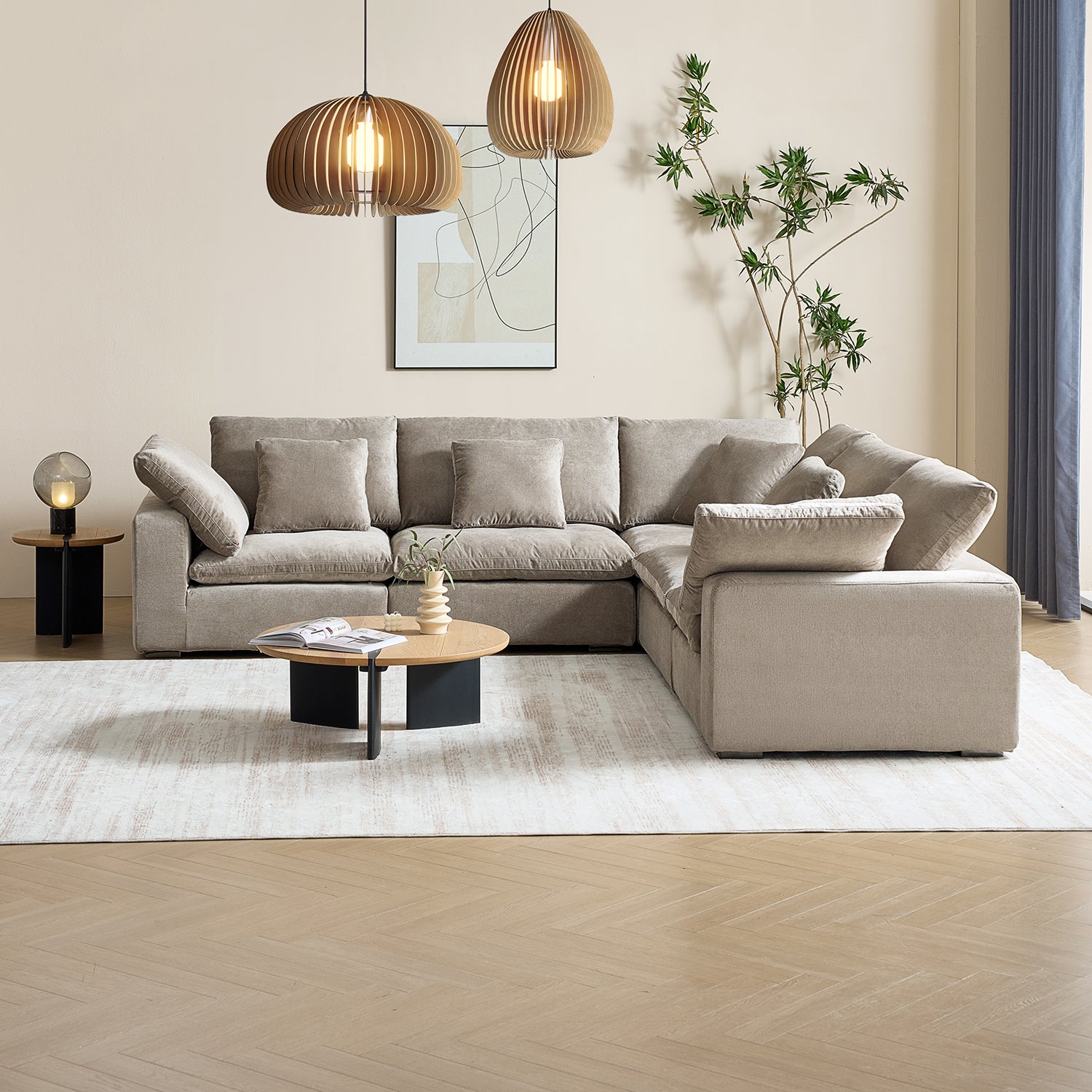 Malibu Cloud L Sectional