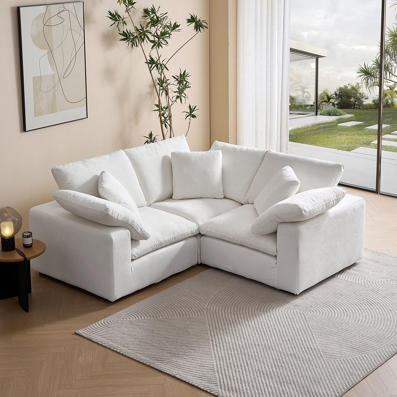 Malibu Cloud L Sectional