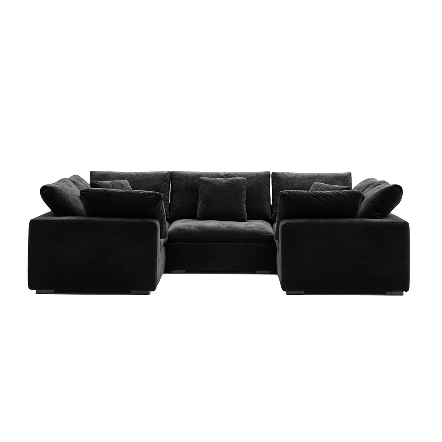 Malibu Cloud U Closed Sectional
