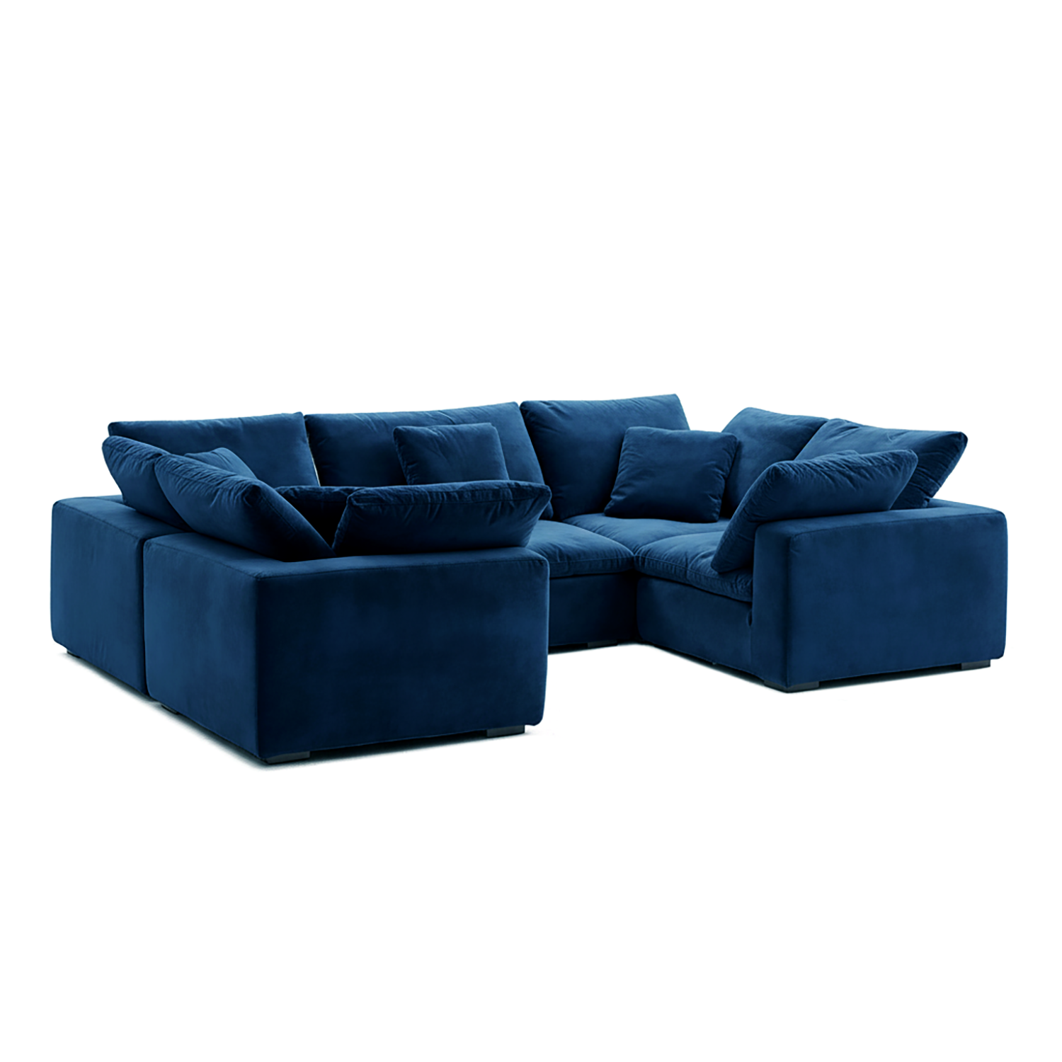 Malibu Cloud U Closed Sectional
