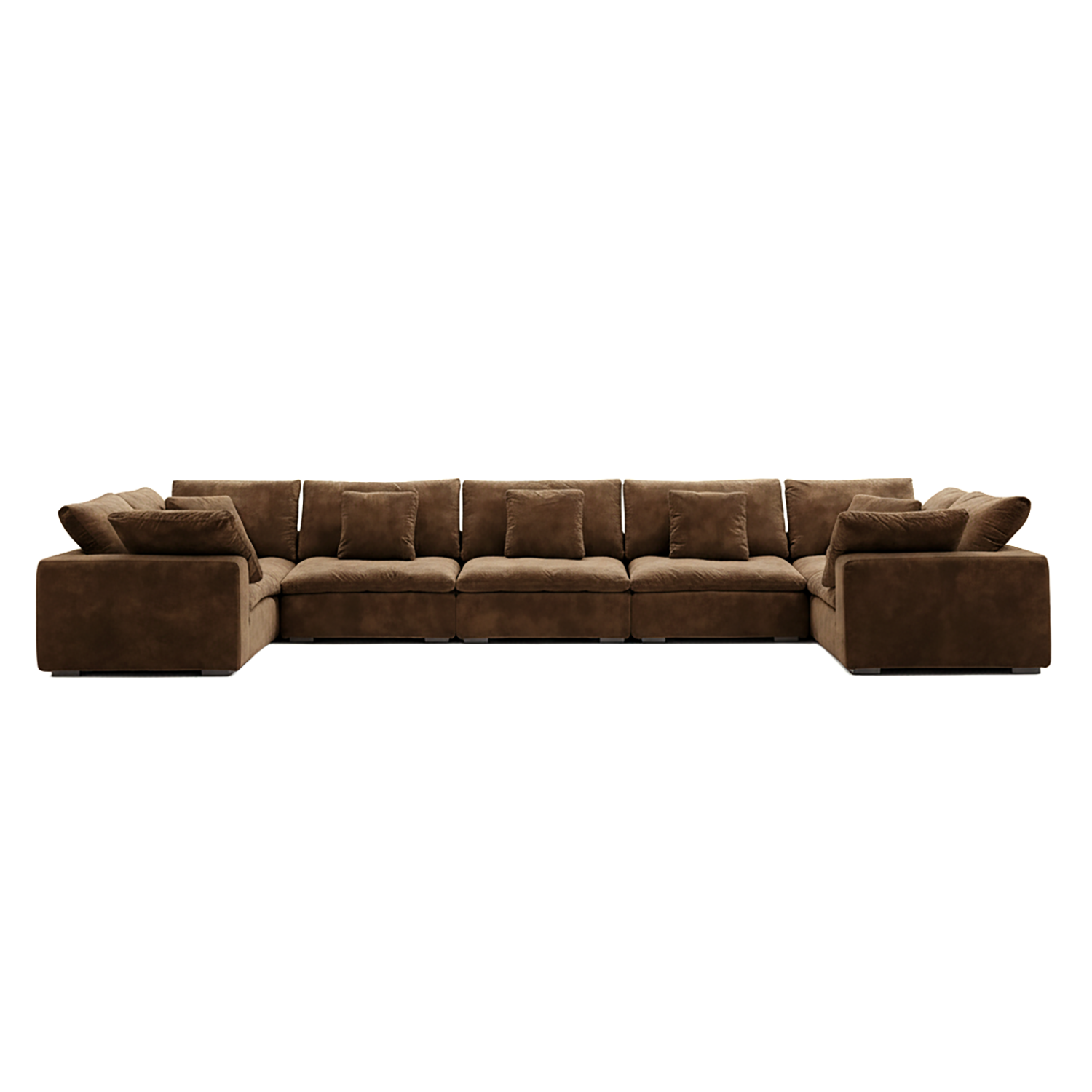 Malibu Cloud U Closed Sectional