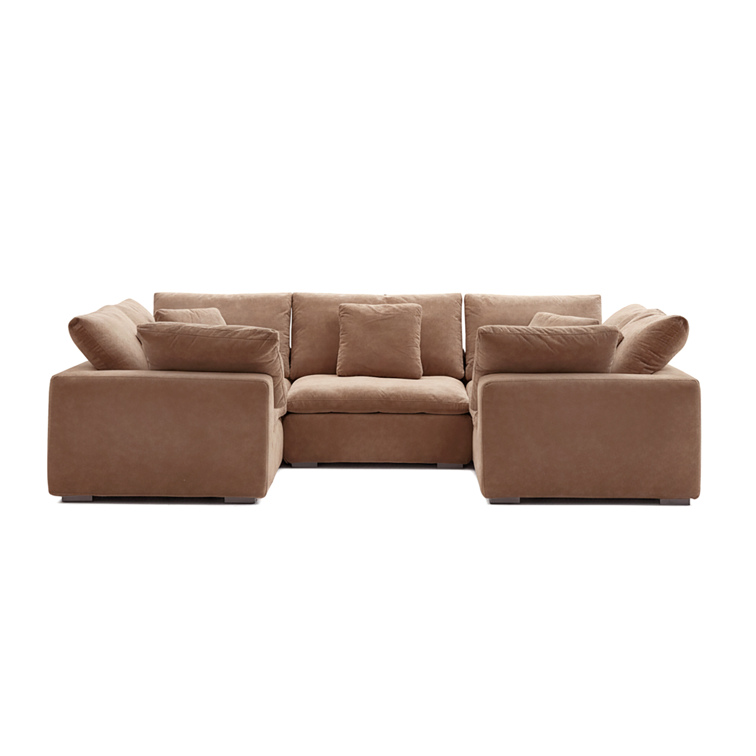 Malibu Cloud U Closed Sectional