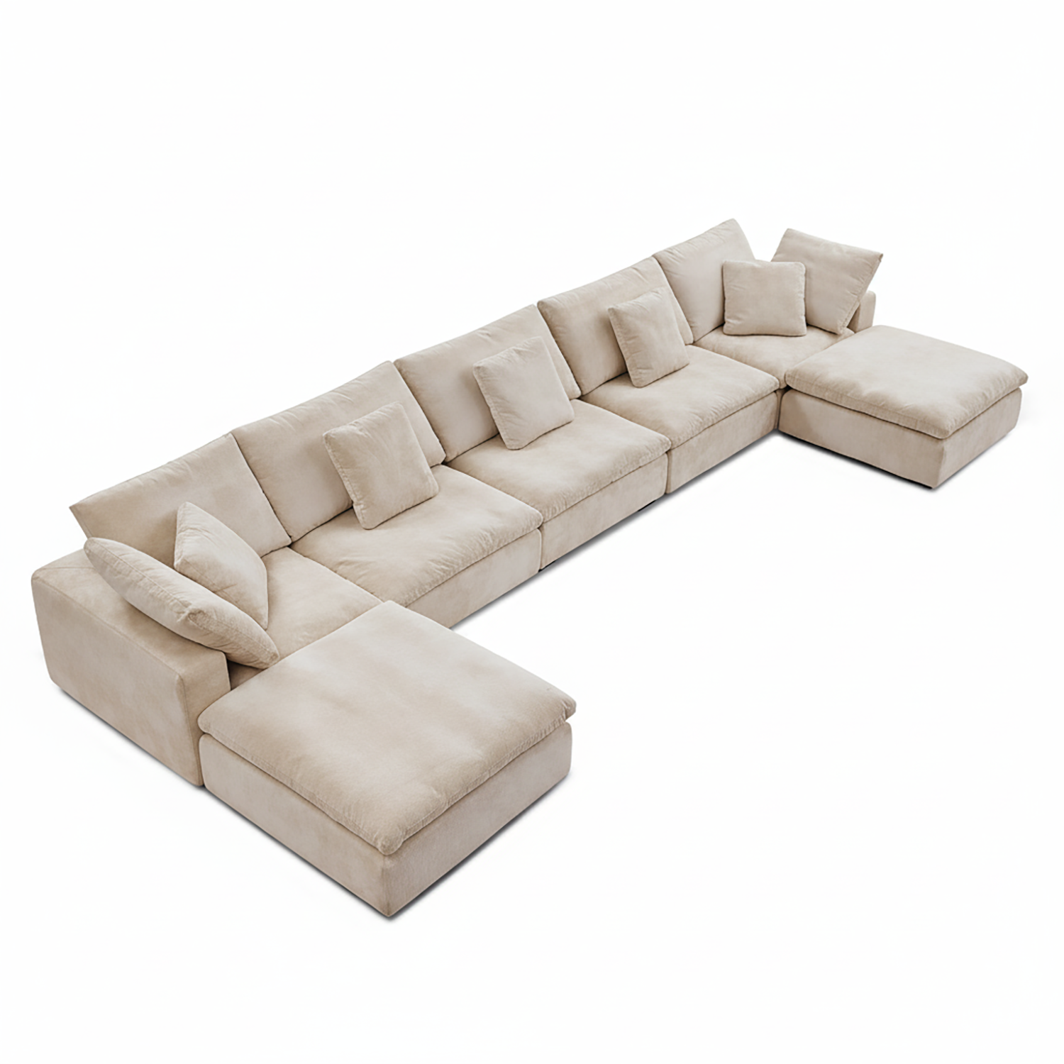 Malibu Cloud U Sectional