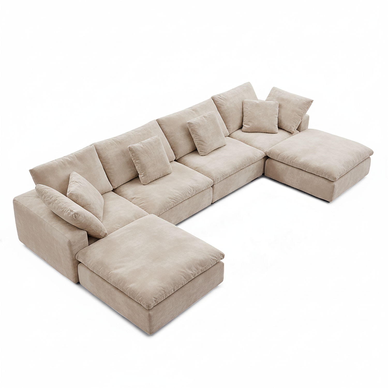 Malibu Cloud U Sectional