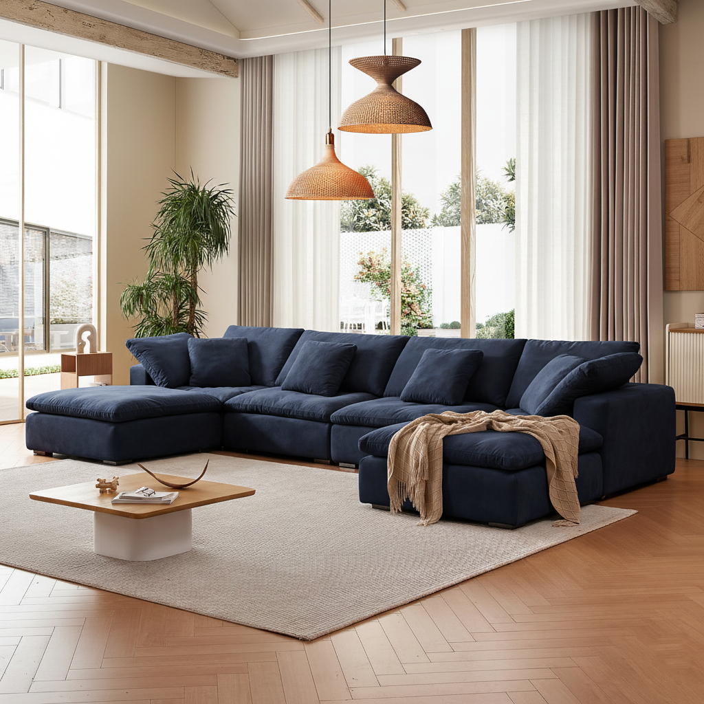 Malibu Cloud U Sectional