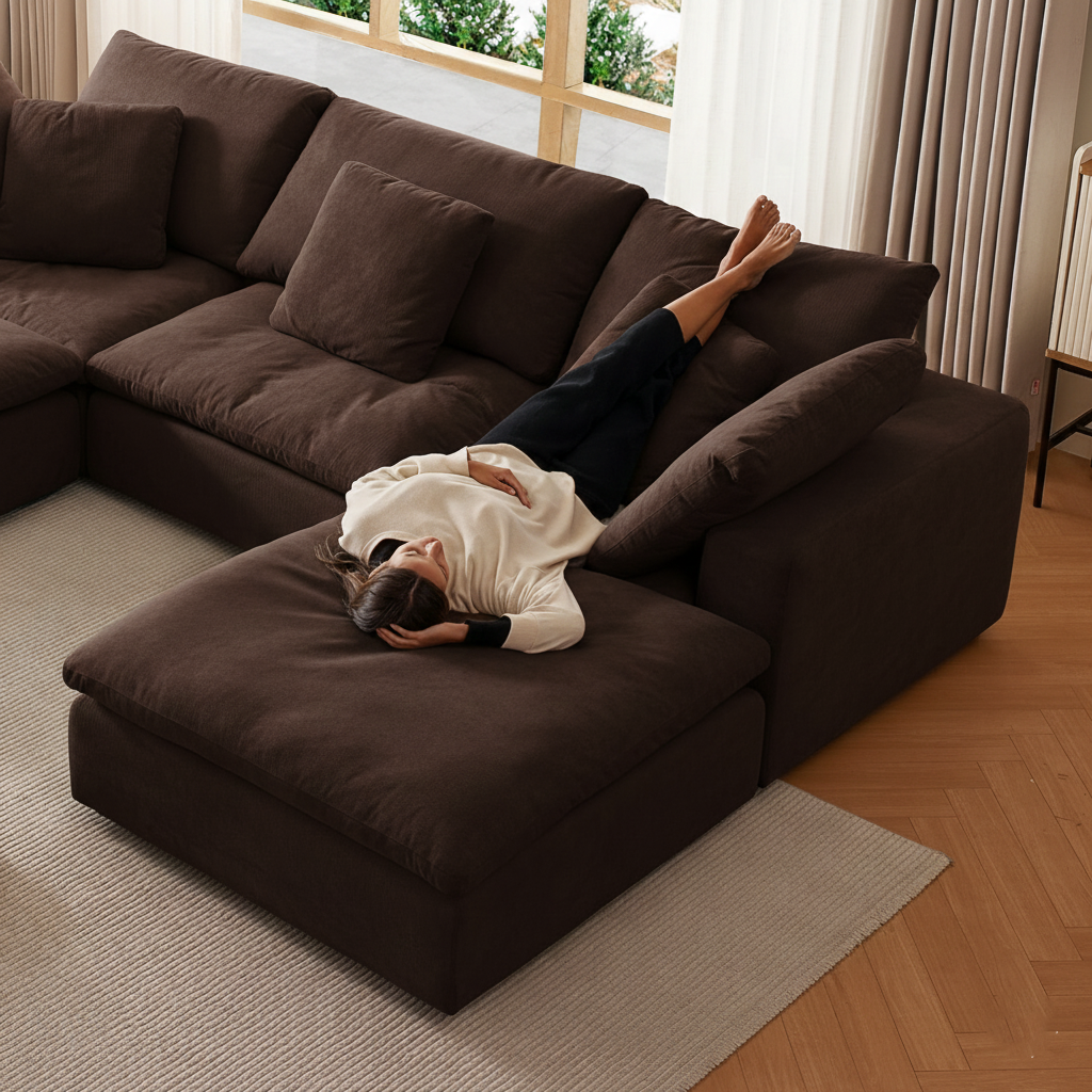 Malibu Cloud U Sectional