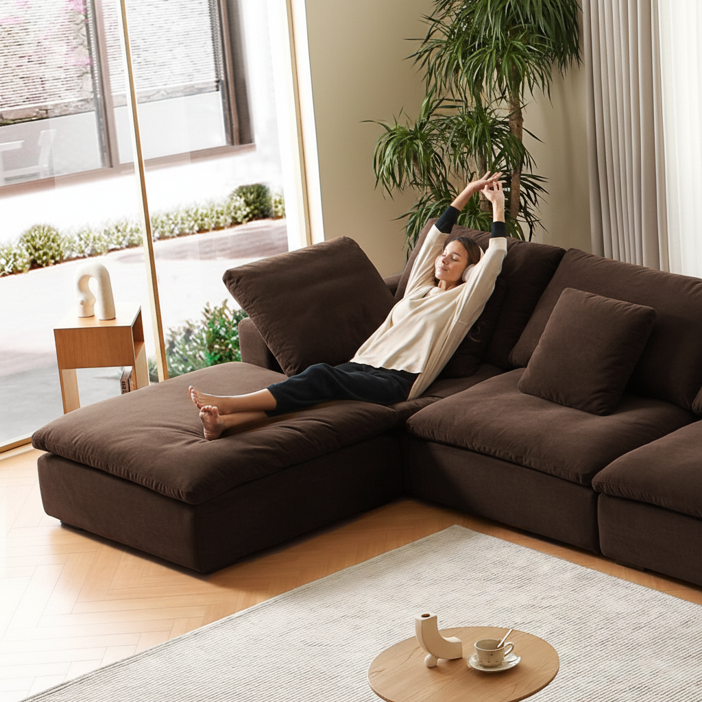 Malibu Cloud U Sectional