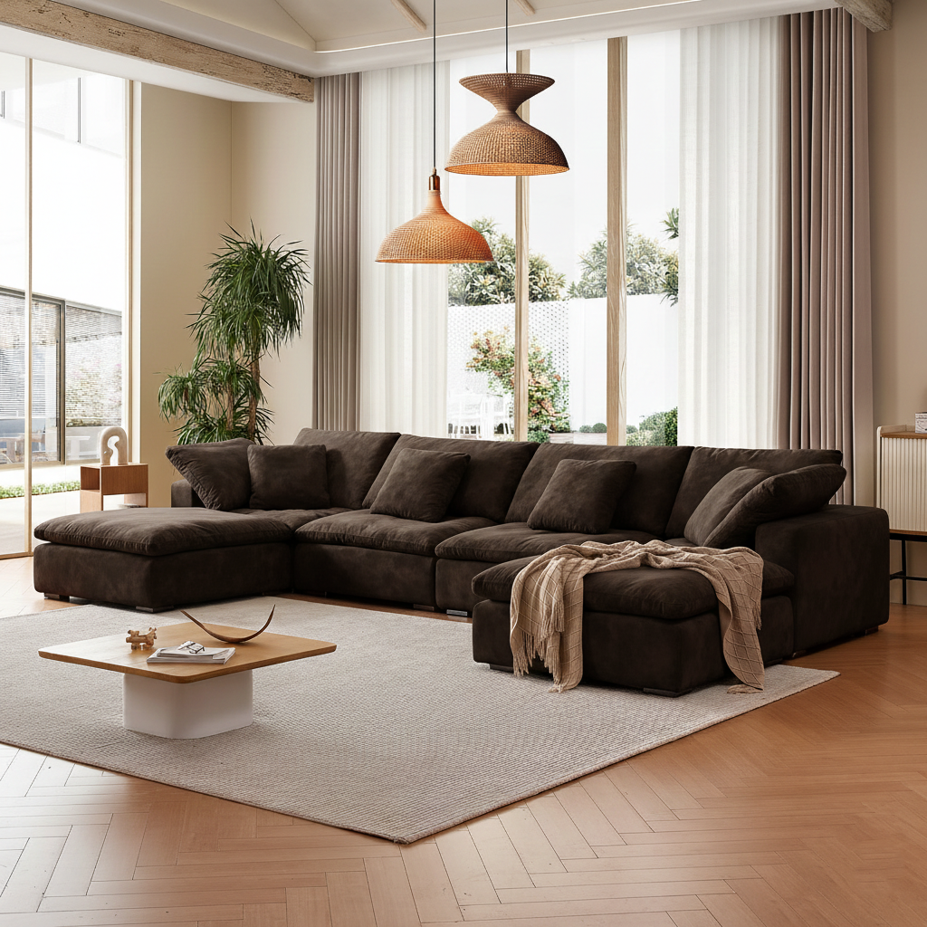 Malibu Cloud U Sectional