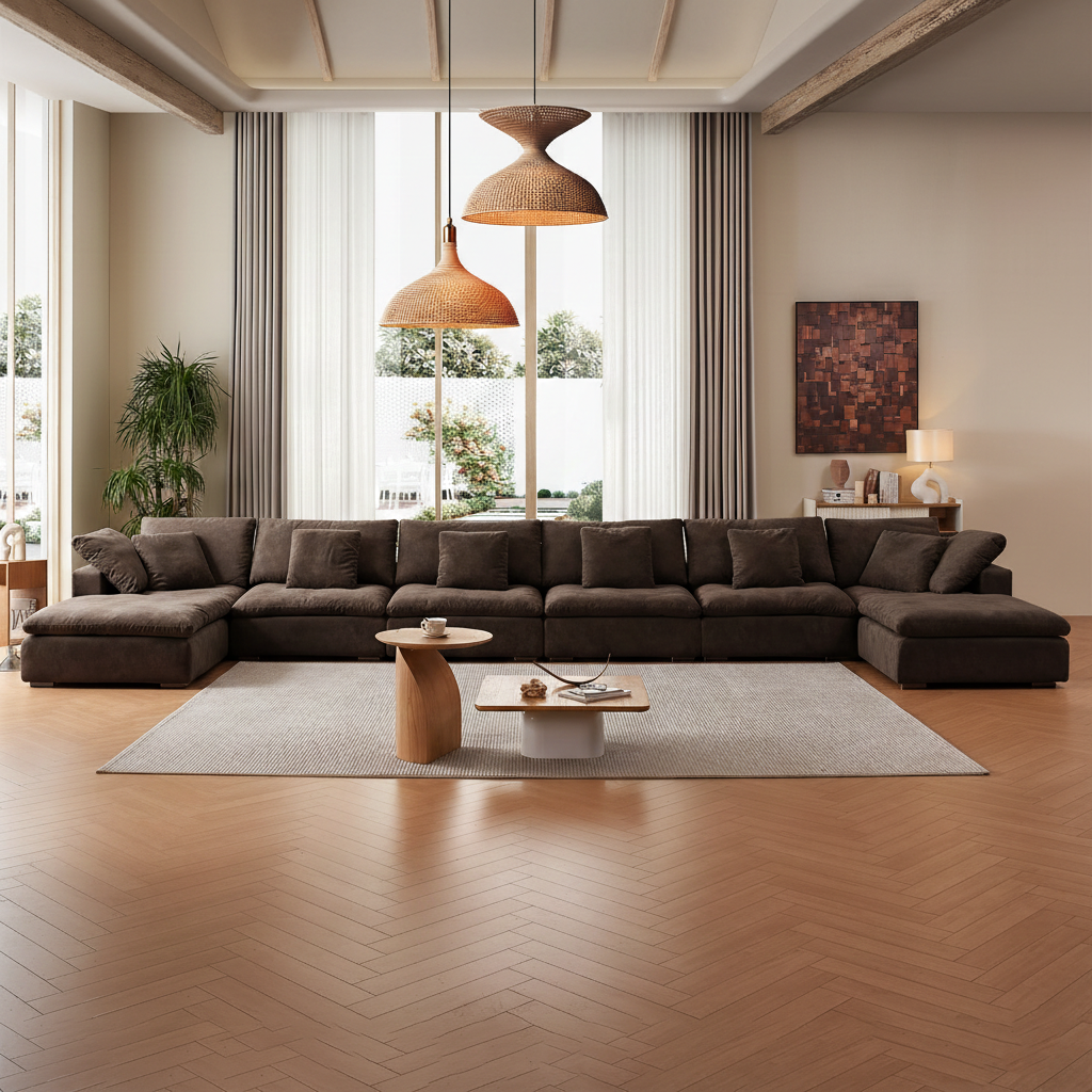 Malibu Cloud U Sectional