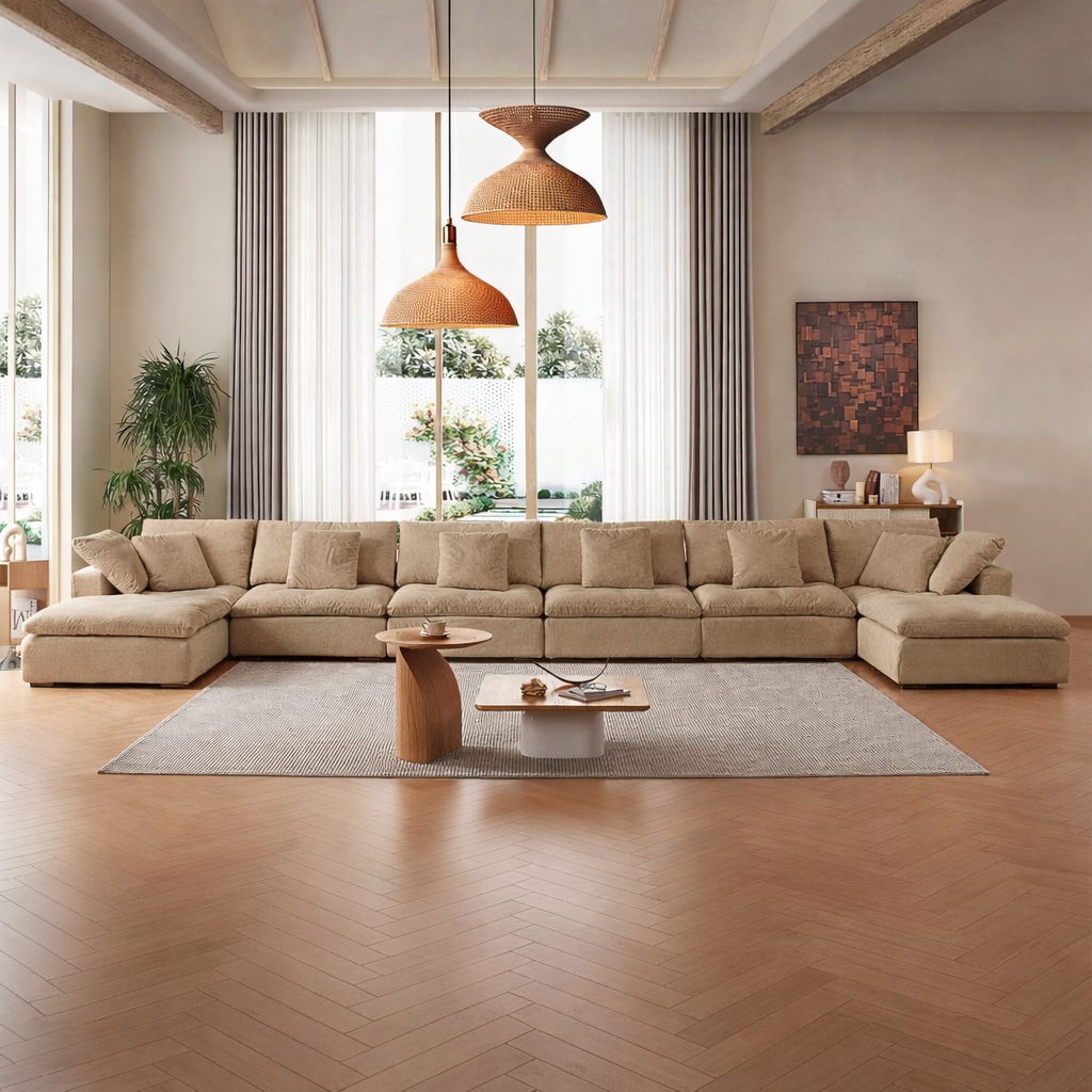Malibu Cloud U Sectional