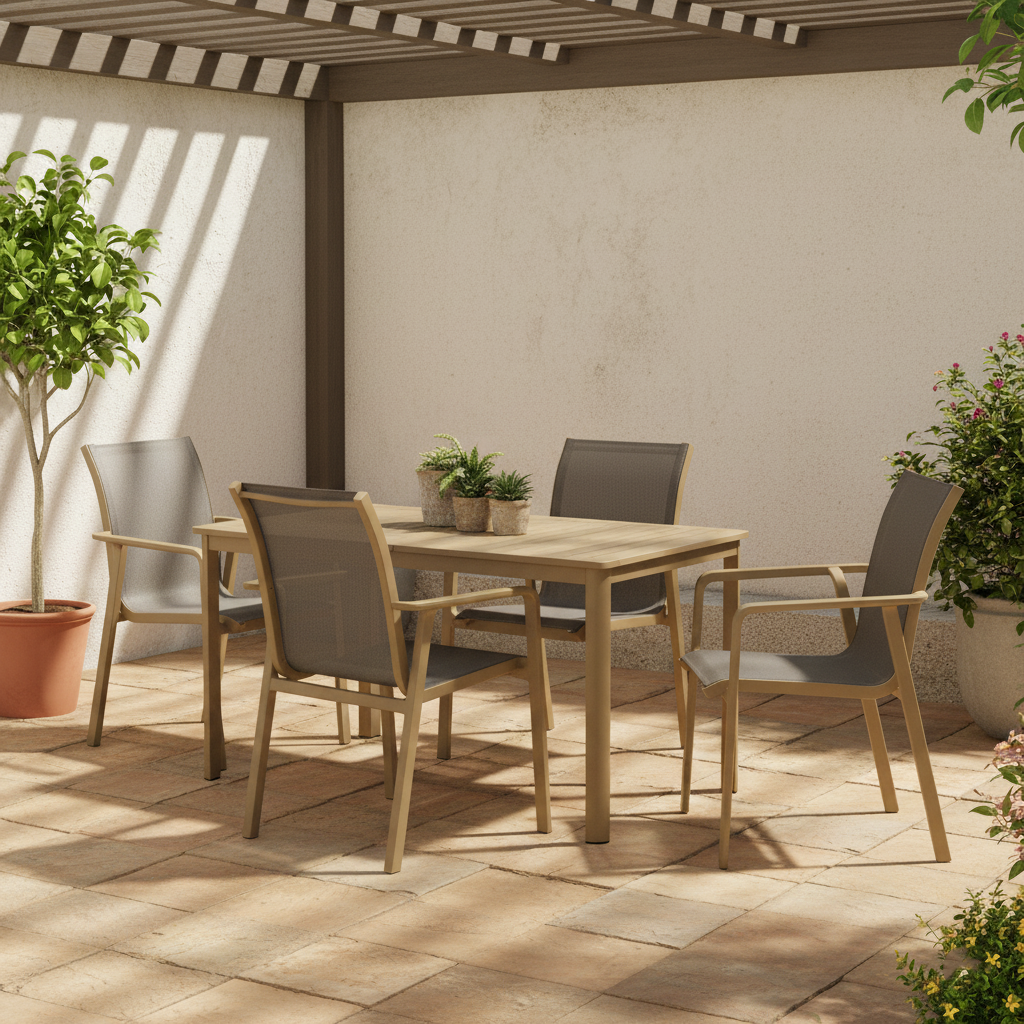 Moanae Outdoor Dining Chair- Set of 4