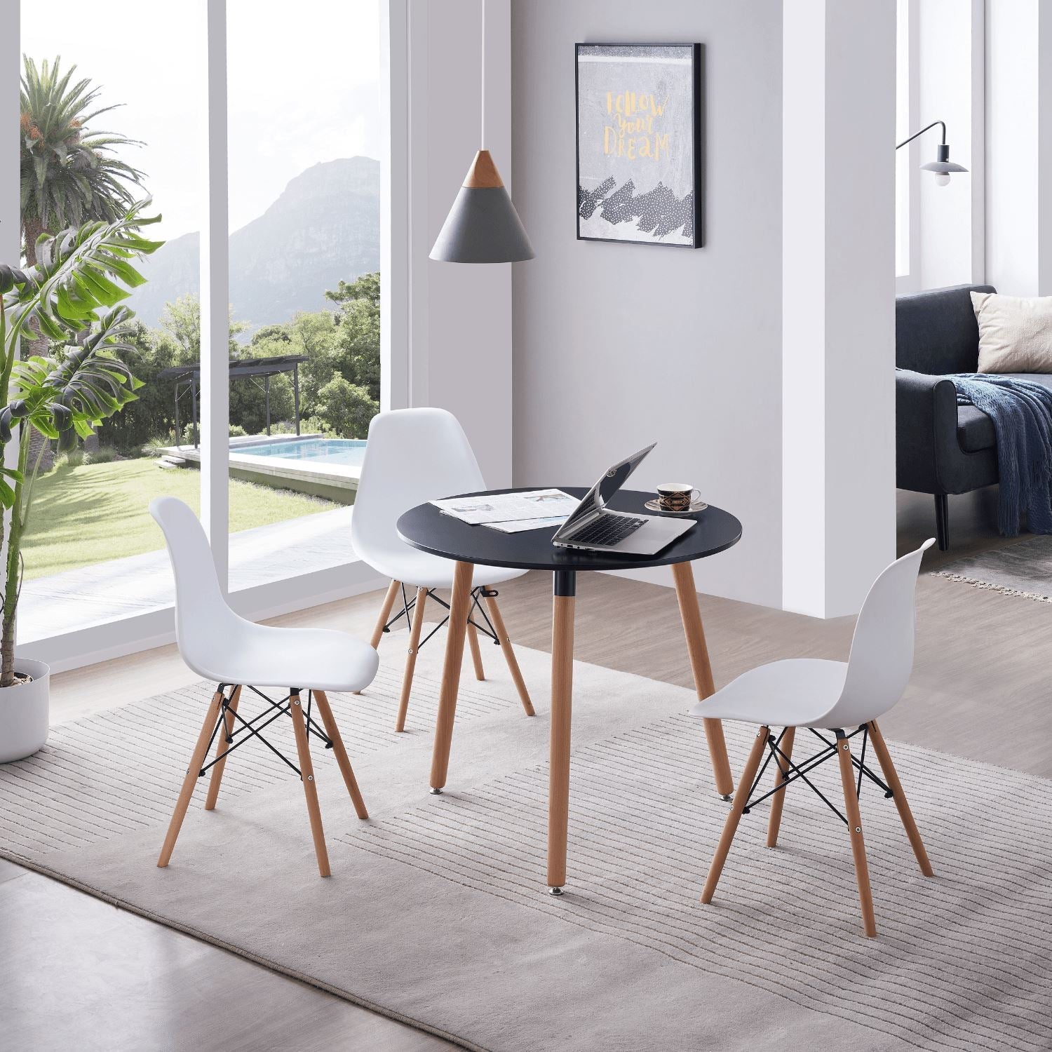 Valmes Chair - Set Of 4 - Valyou