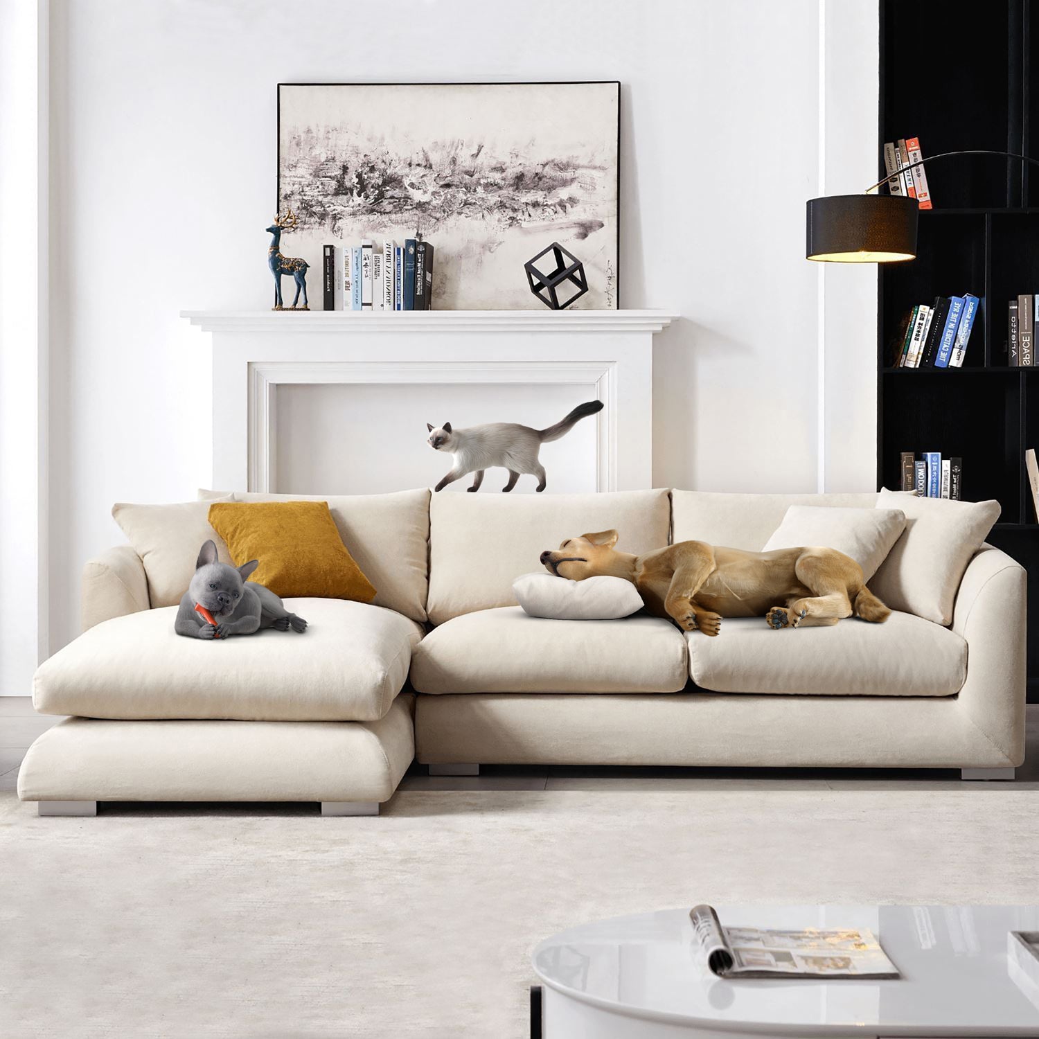 Feathers Sectional