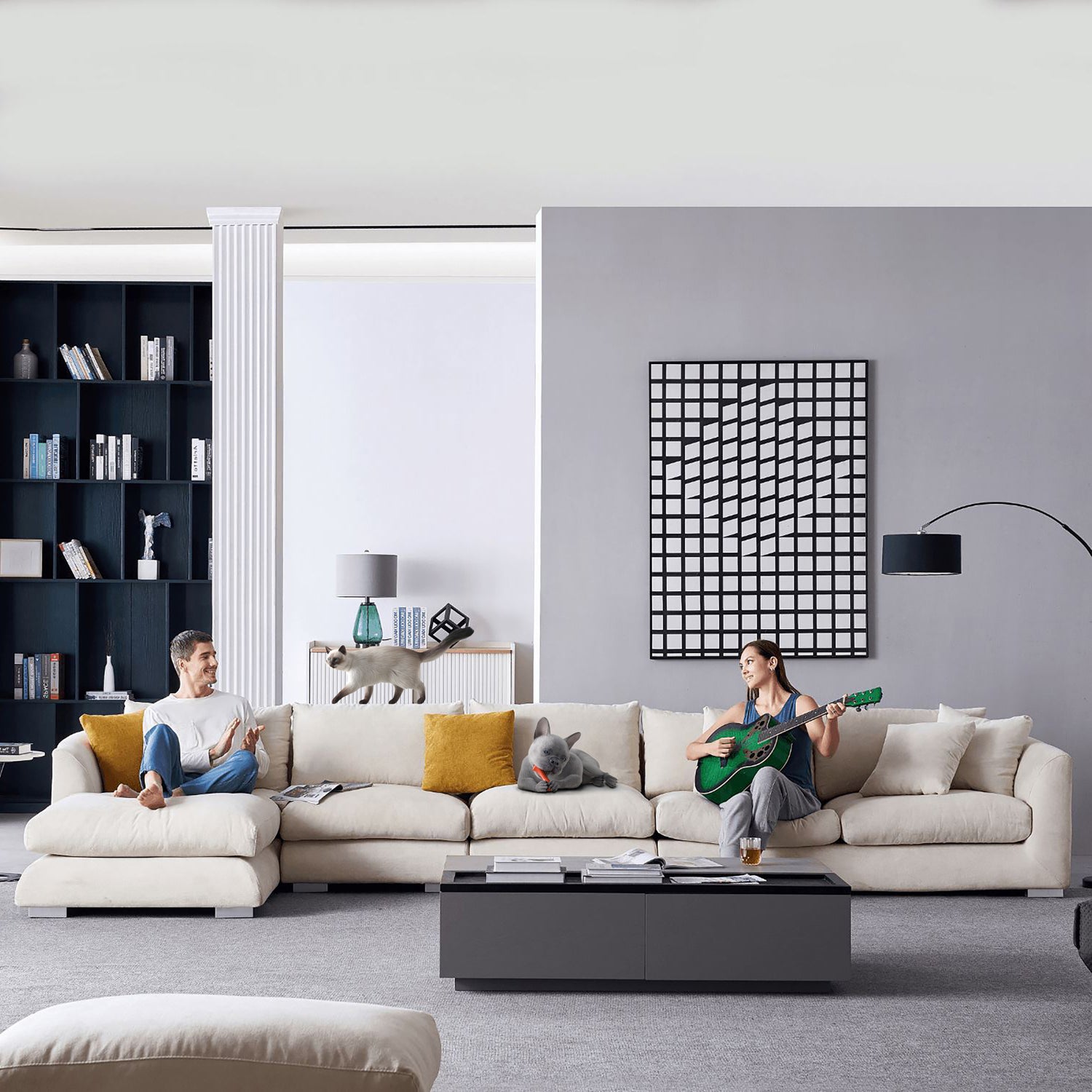 Feathers Sectional