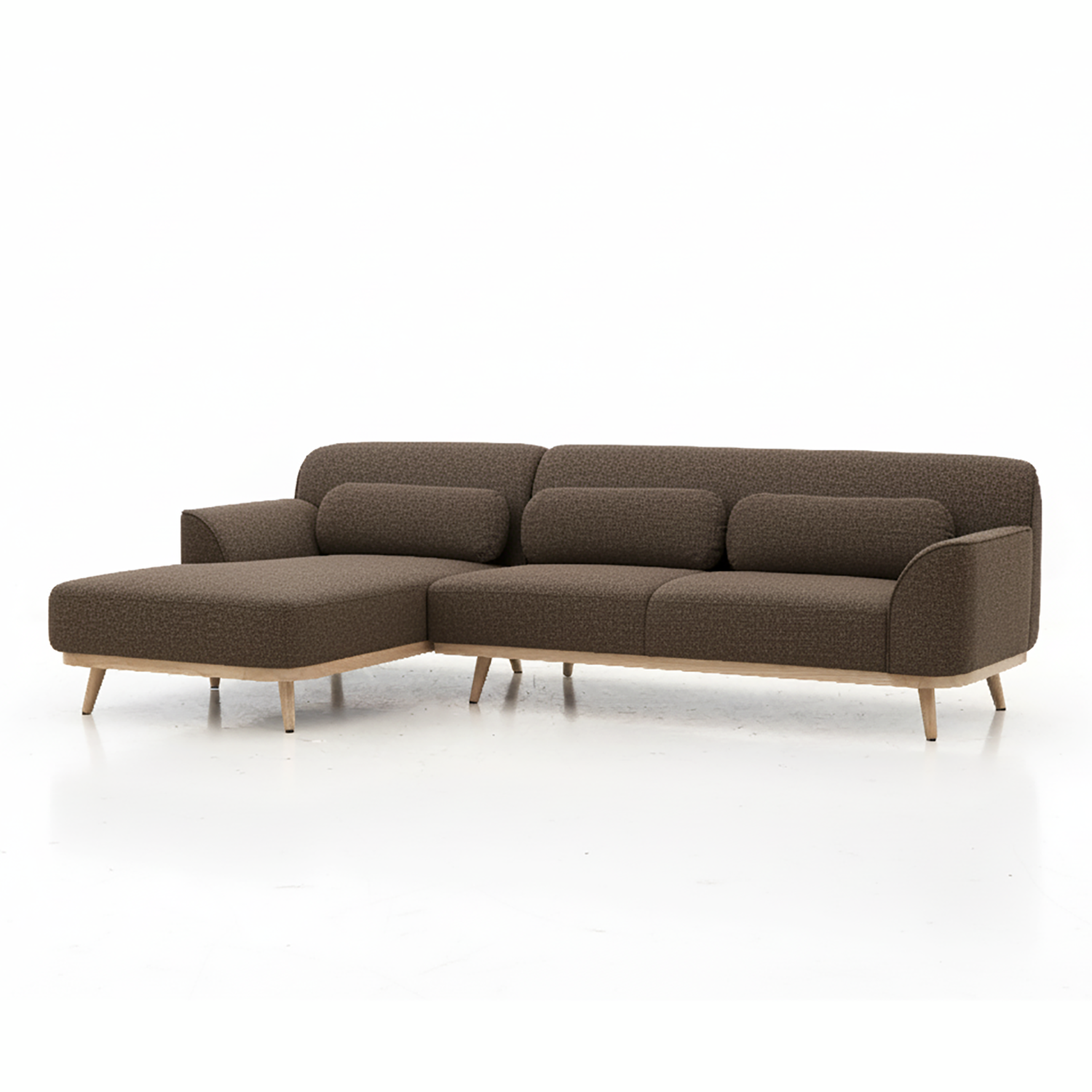 Solid Wood Sectional