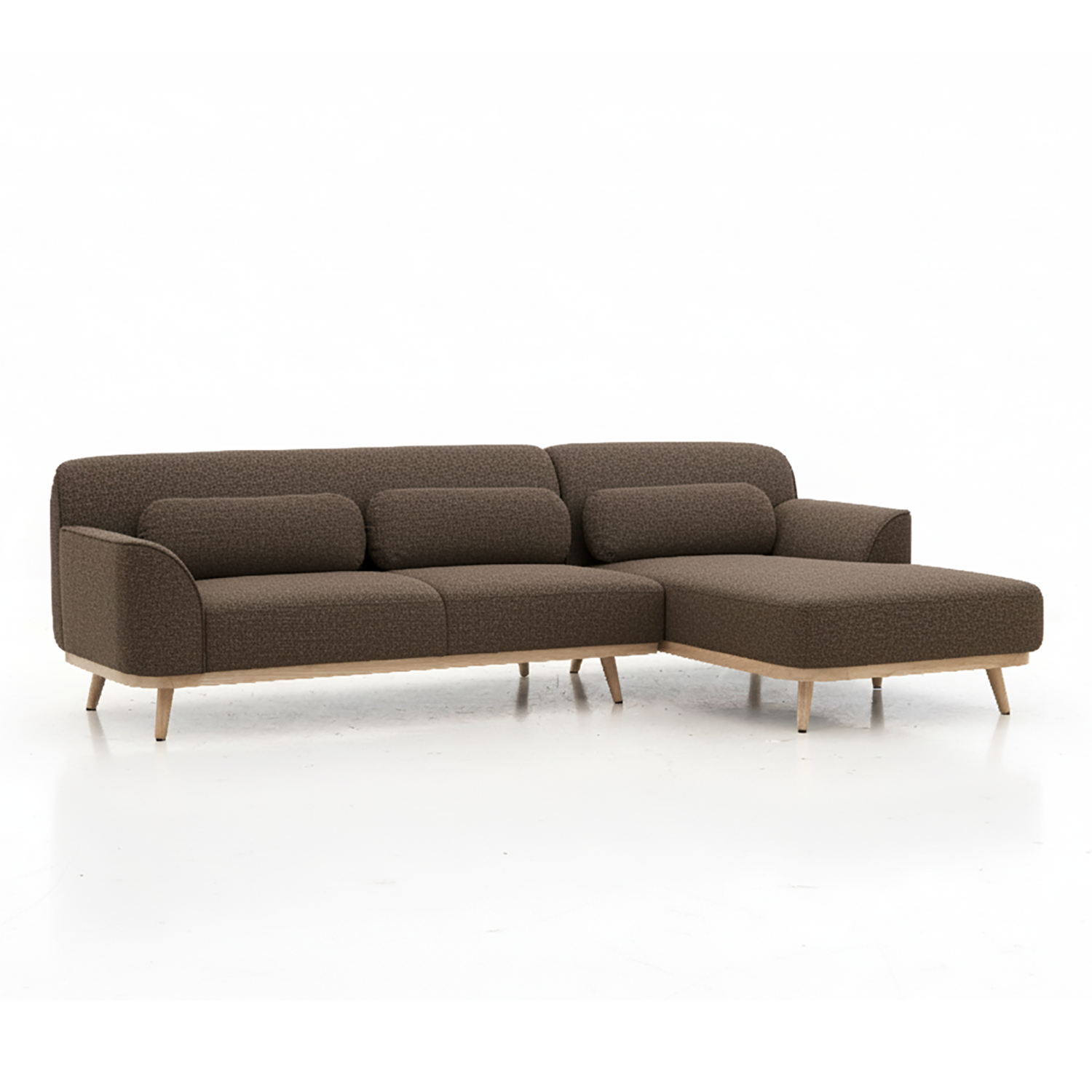 Solid Wood Sectional