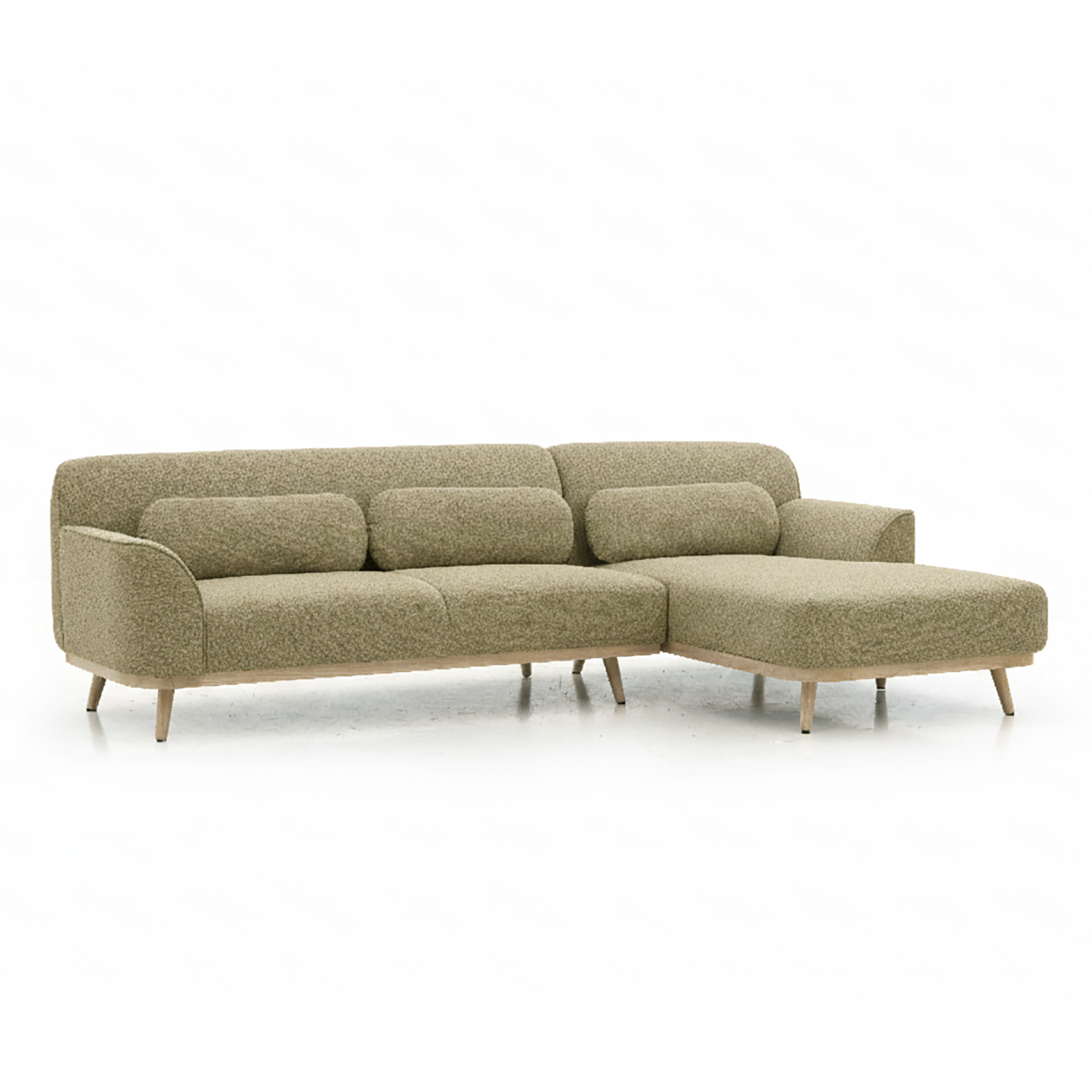 Solid Wood Sectional