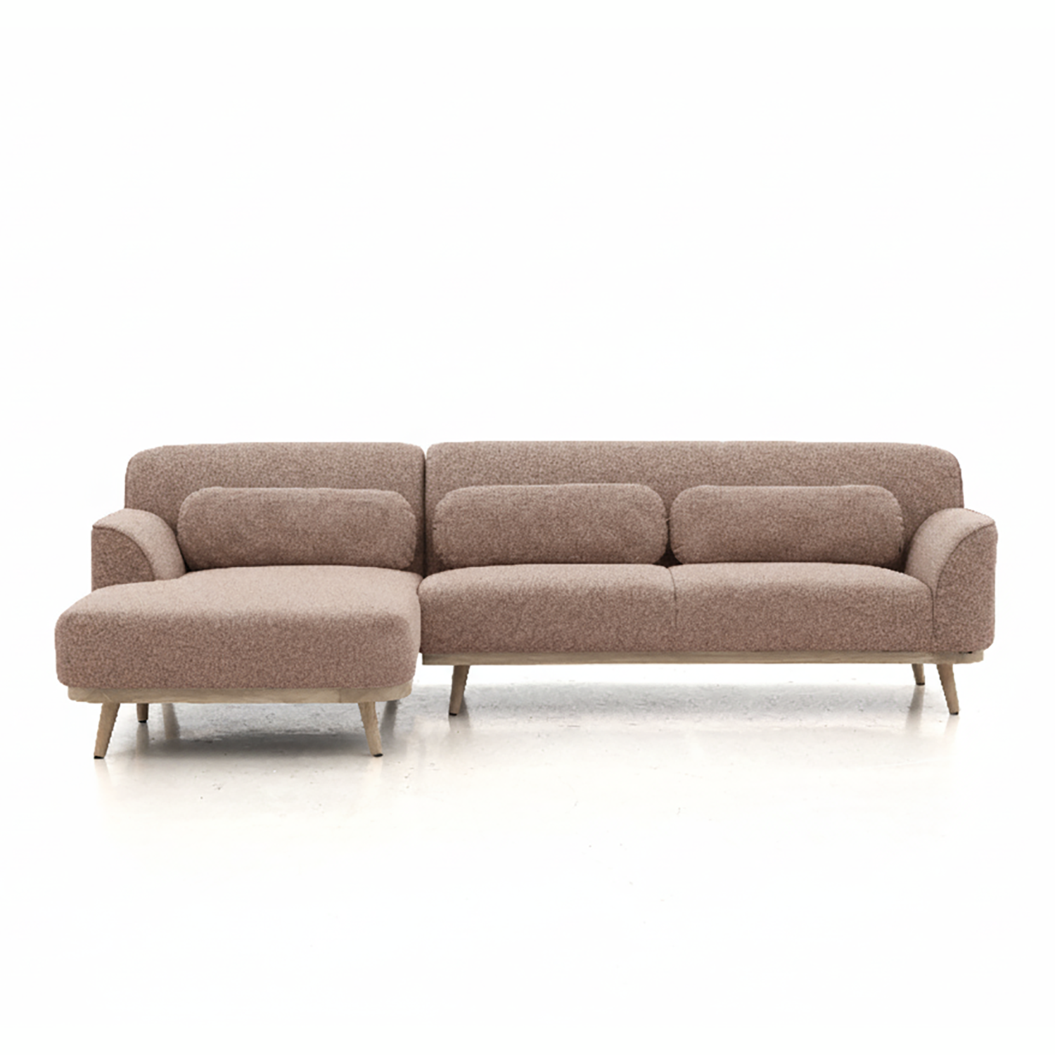Solid Wood Sectional