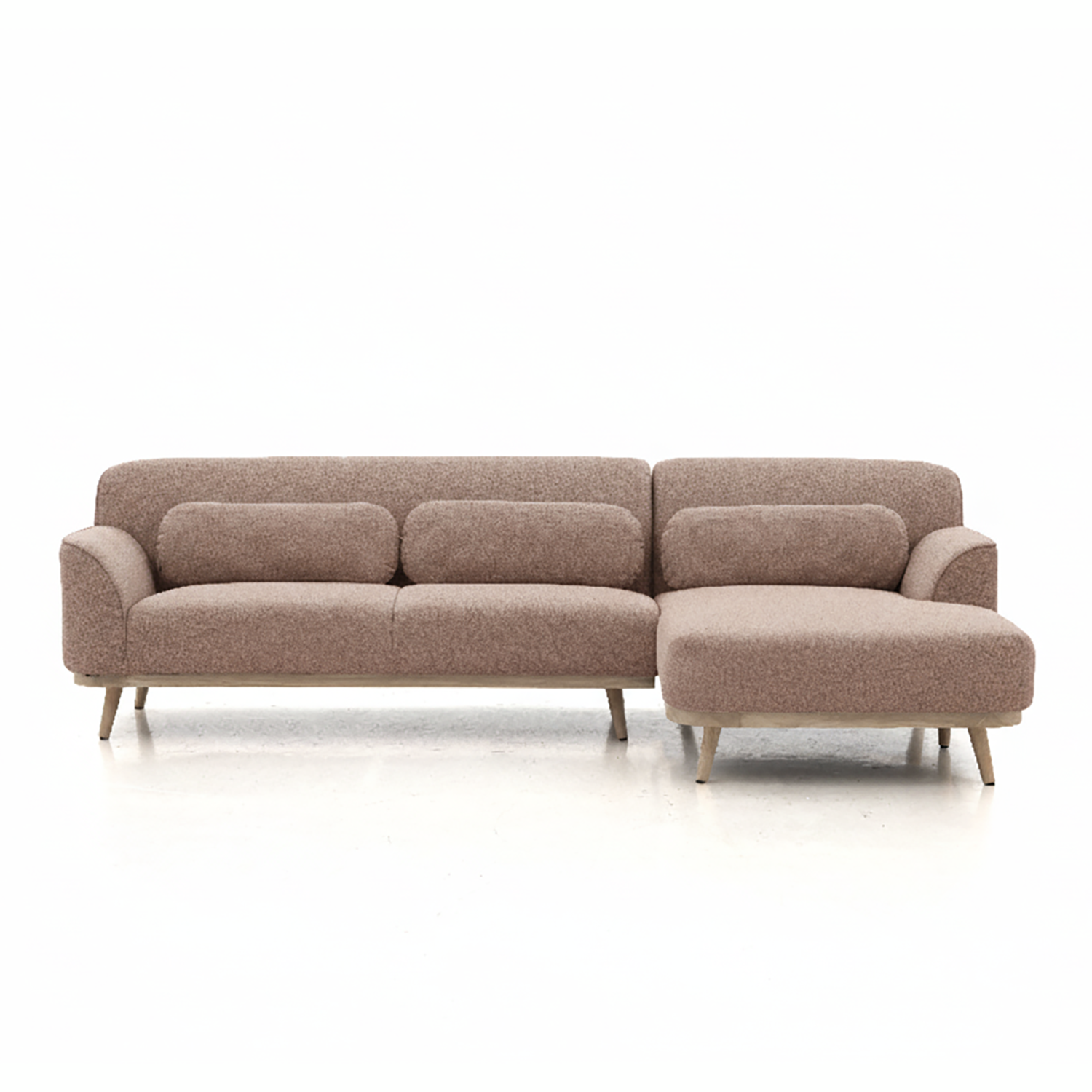 Solid Wood Sectional