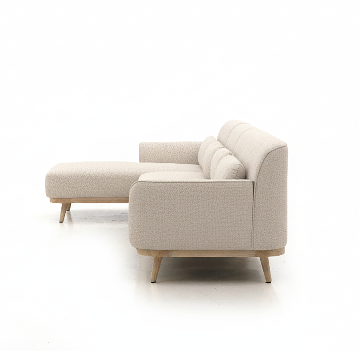 Solid Wood Sectional