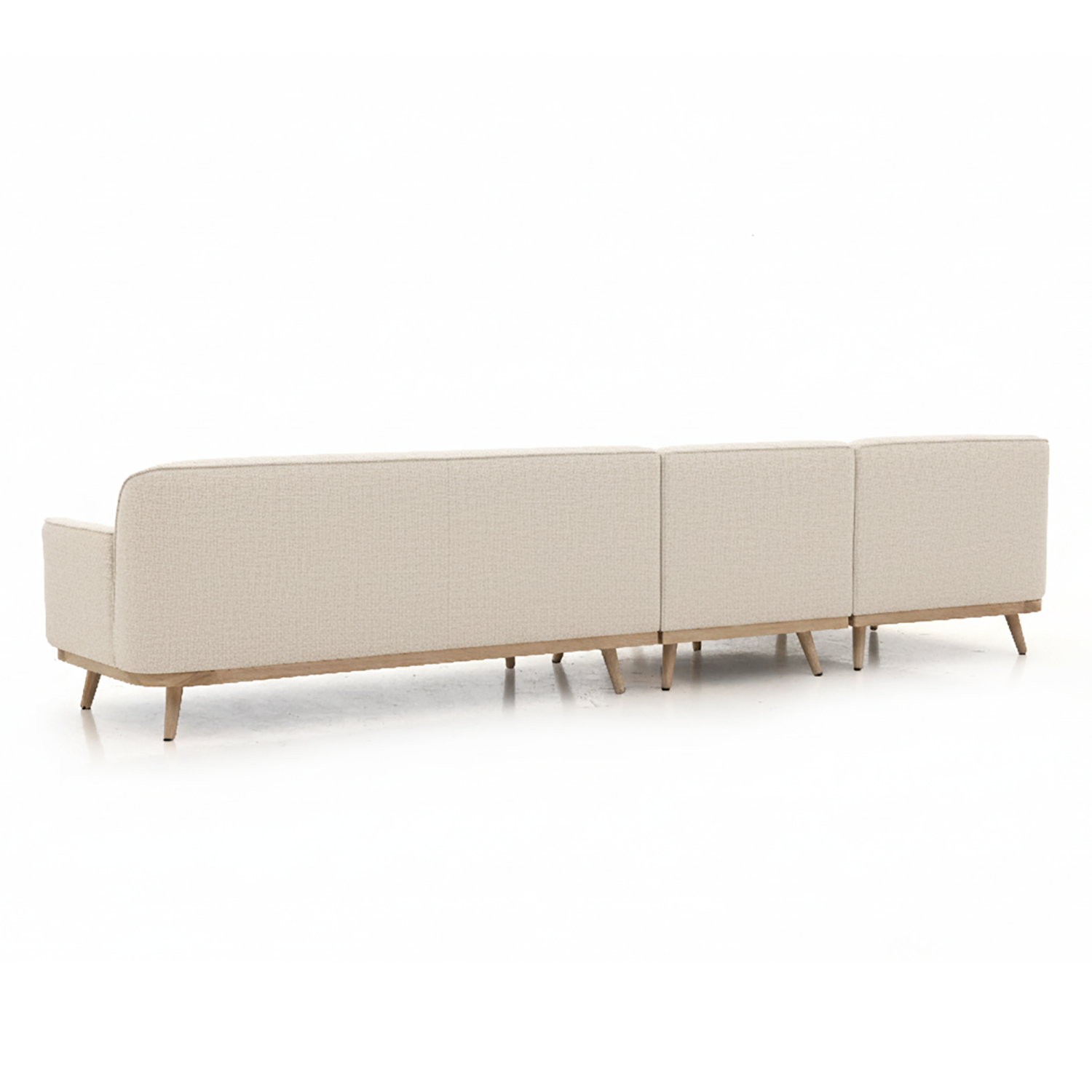 Solid Wood Sectional