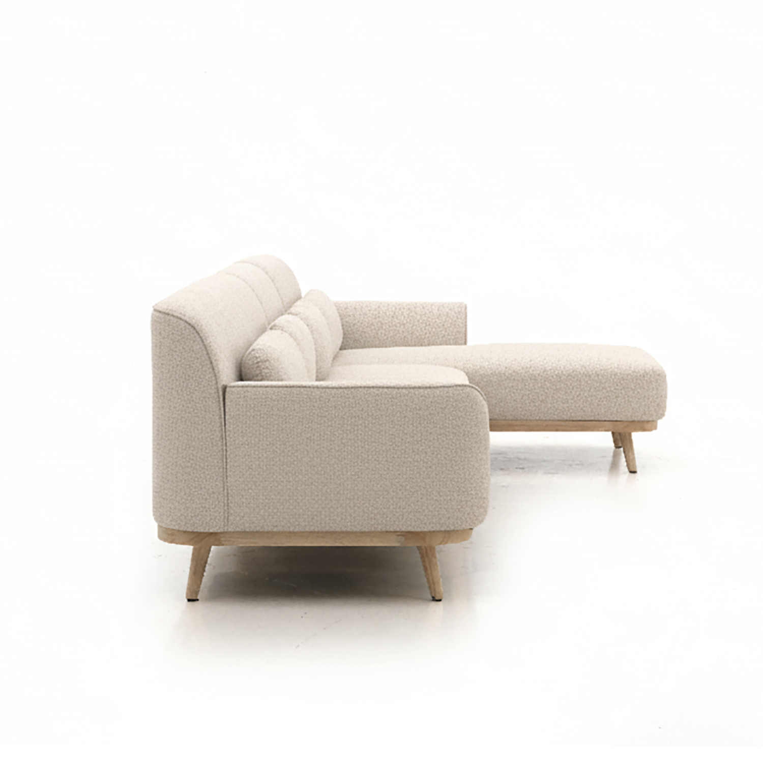 Solid Wood Sectional