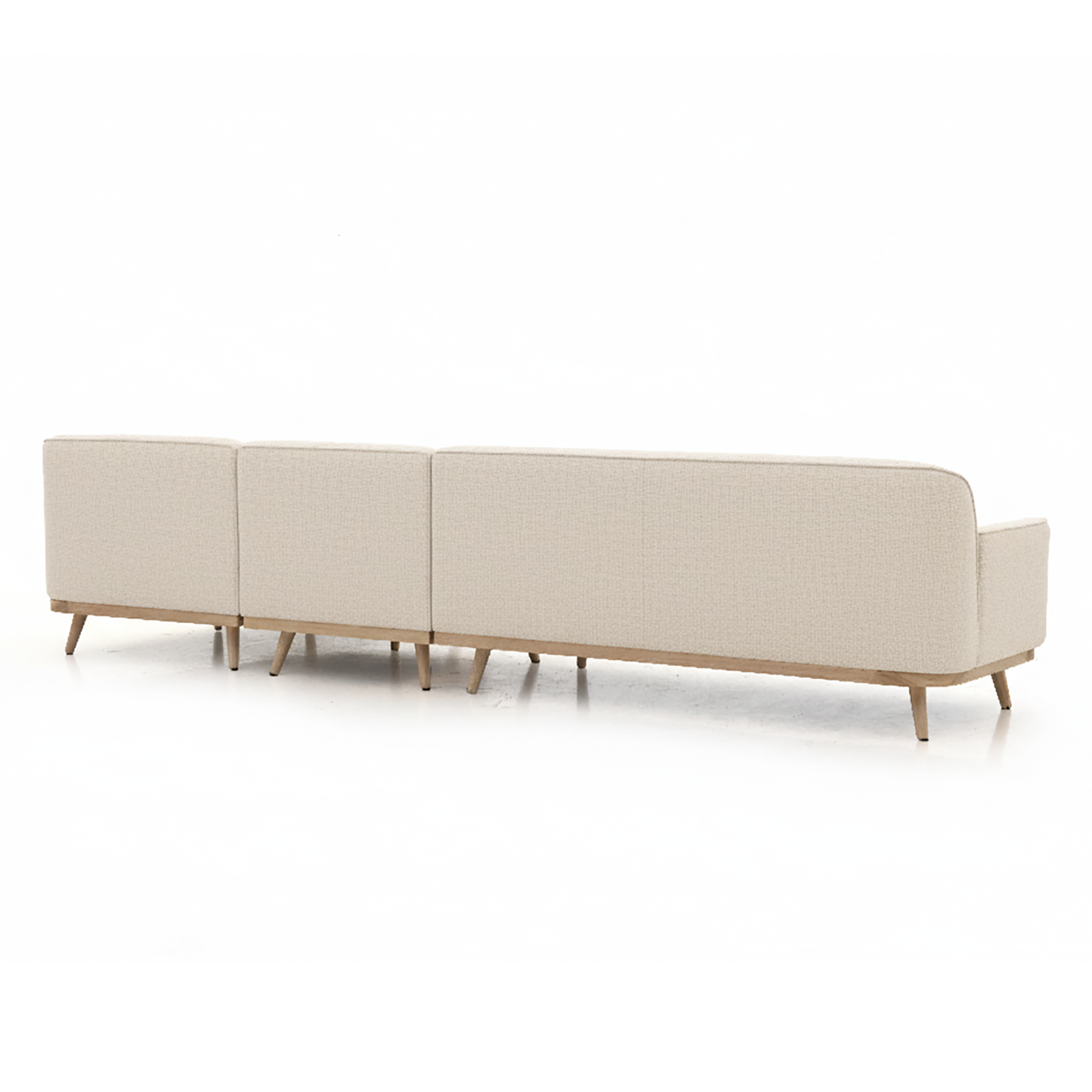 Solid Wood Sectional