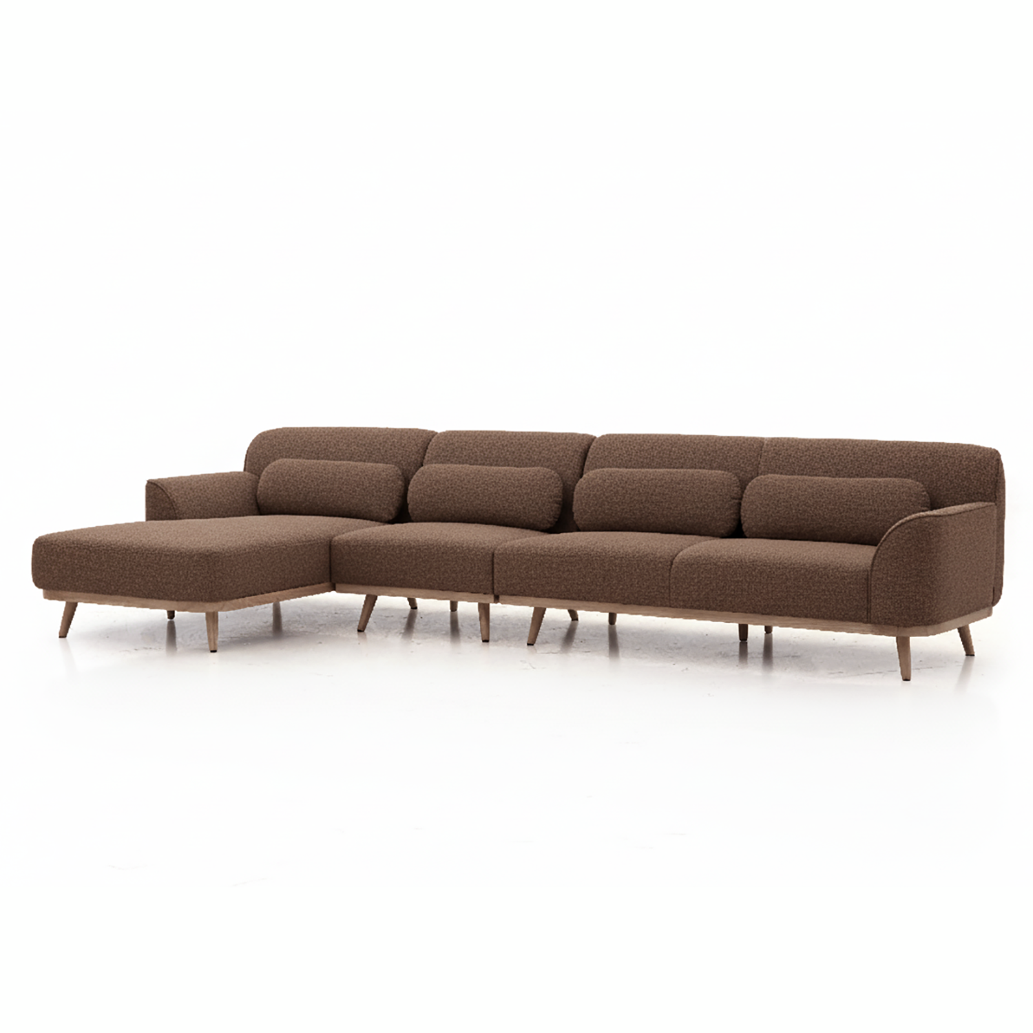 Solid Wood Sectional