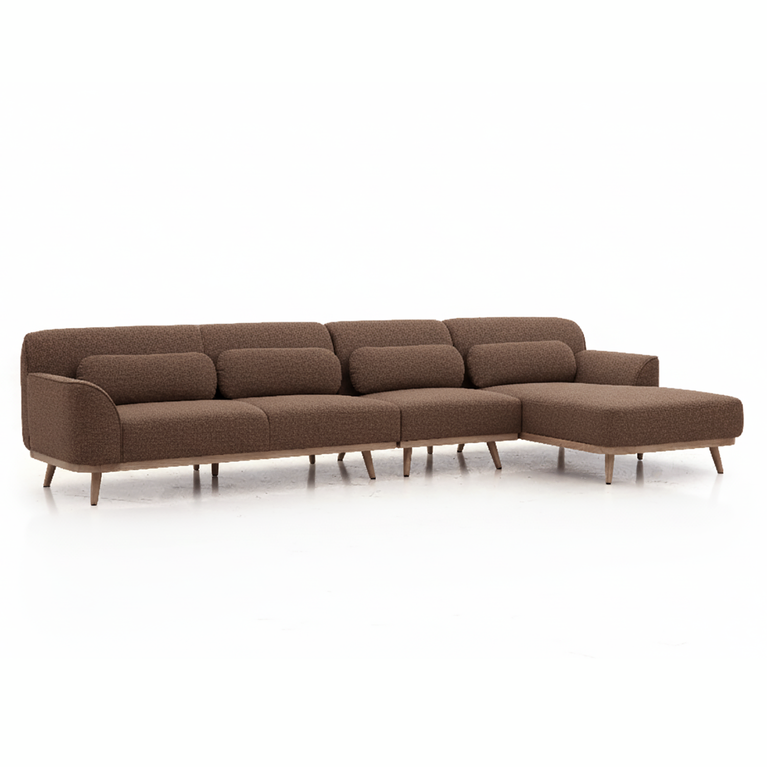 Solid Wood Sectional