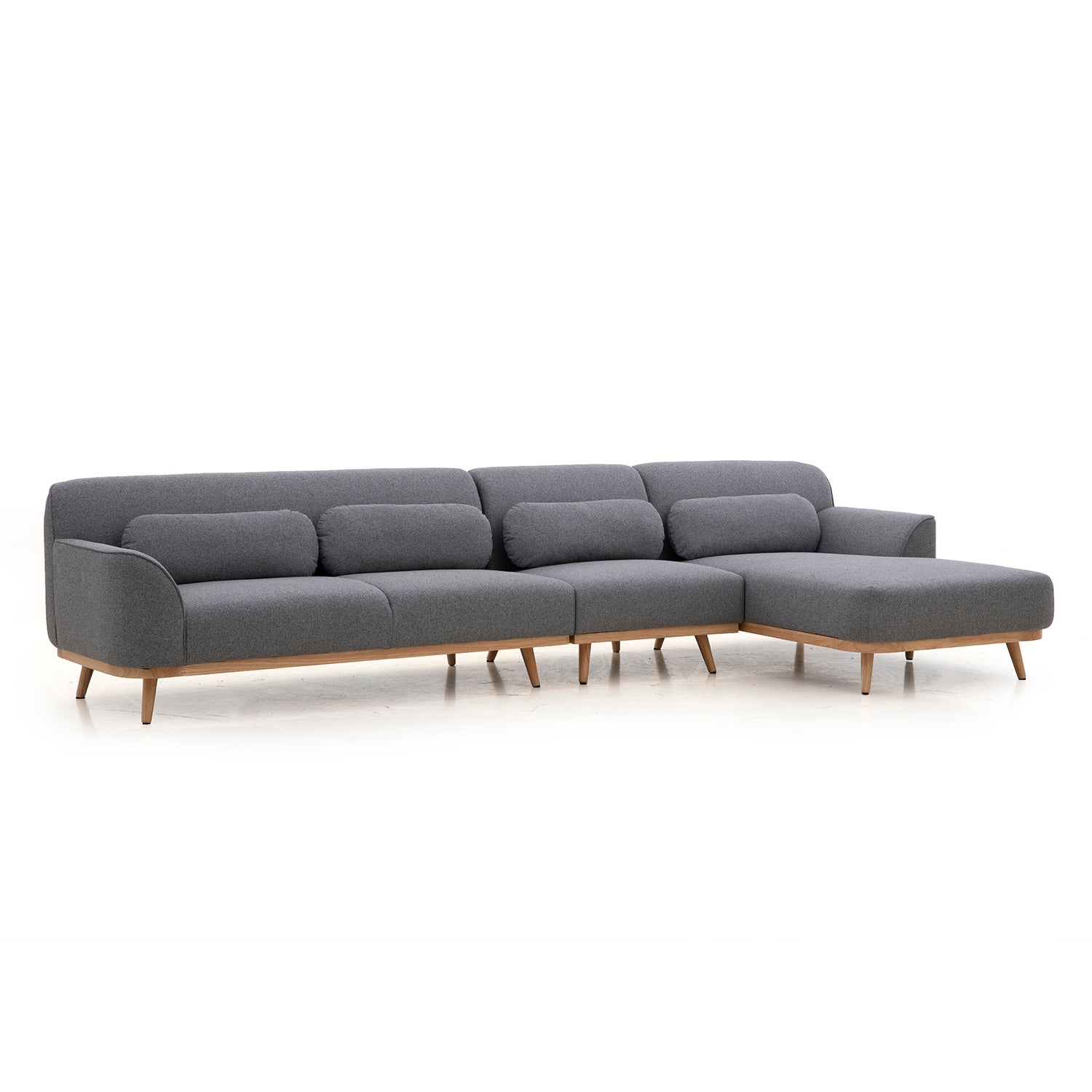 Solid Wood Sectional